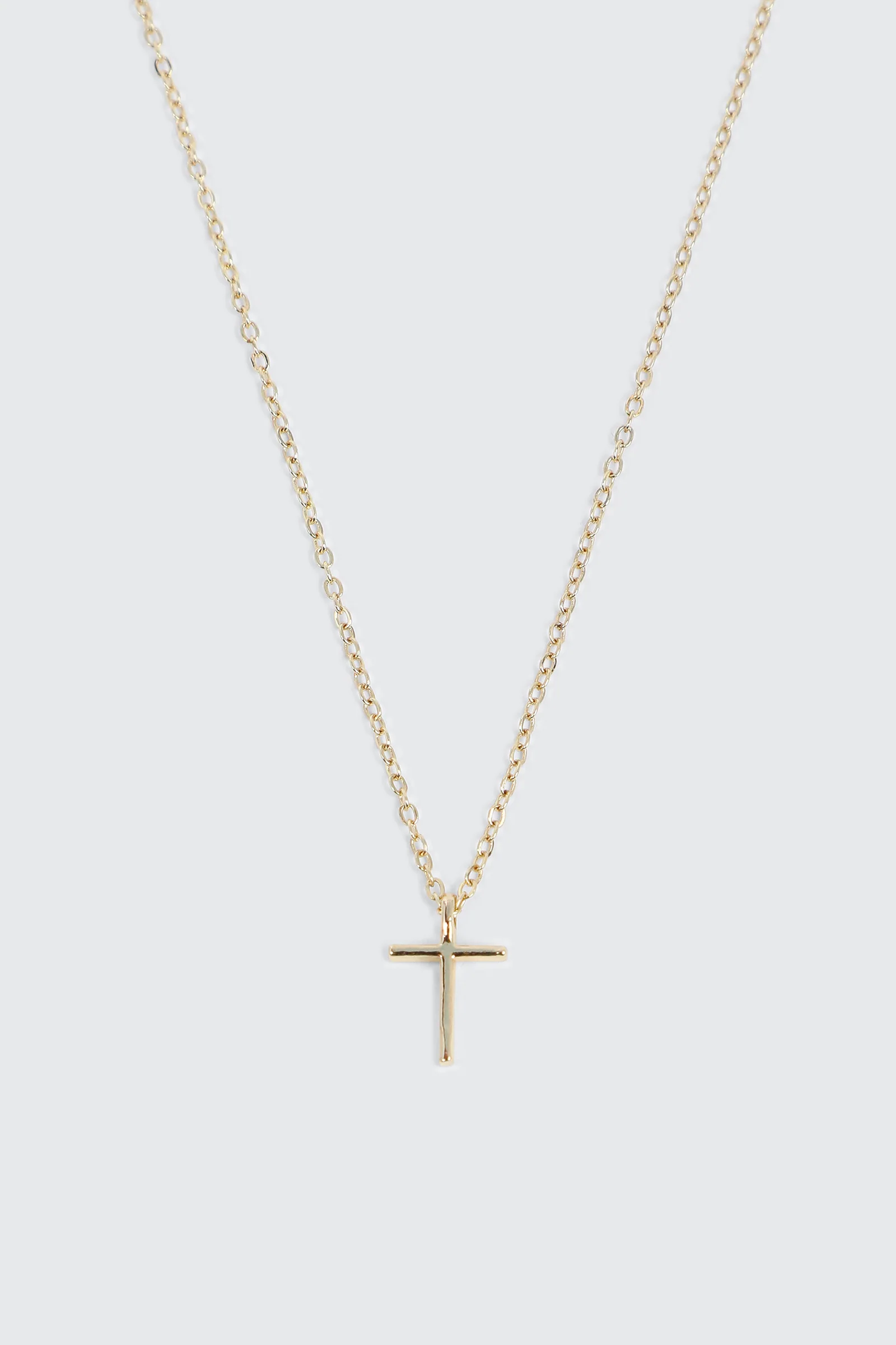 14K Gold Plated Cross Necklace - Image 2