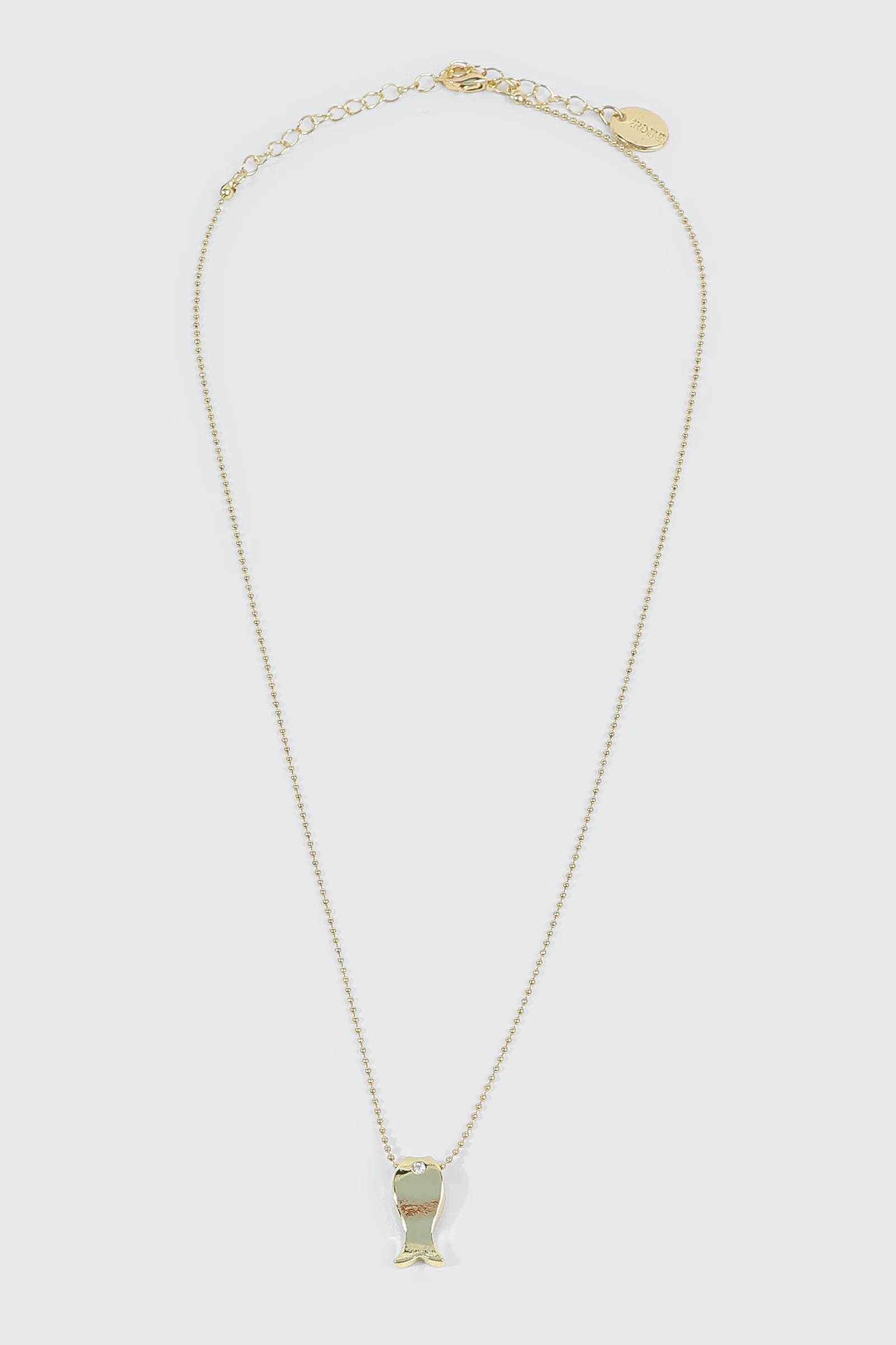 14K Gold Plated Fish Necklace - Image 3