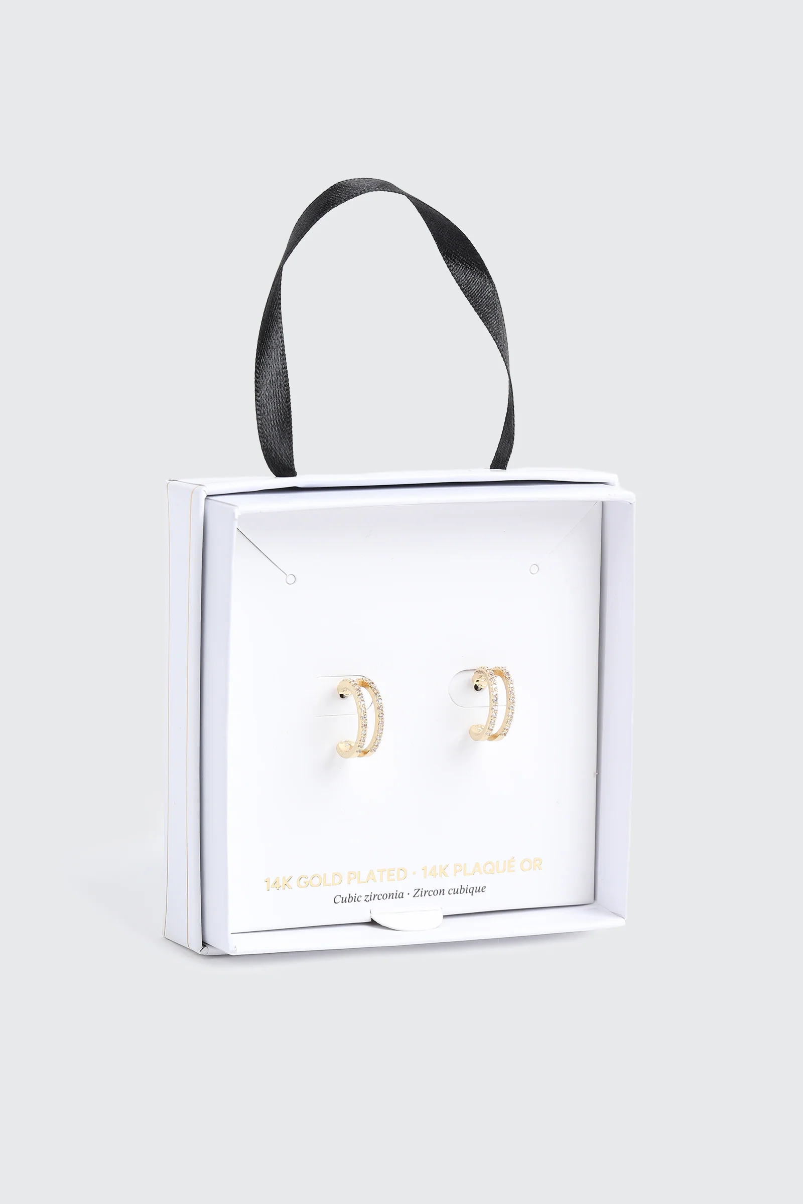 14K Gold Plated Hoop Earrings
