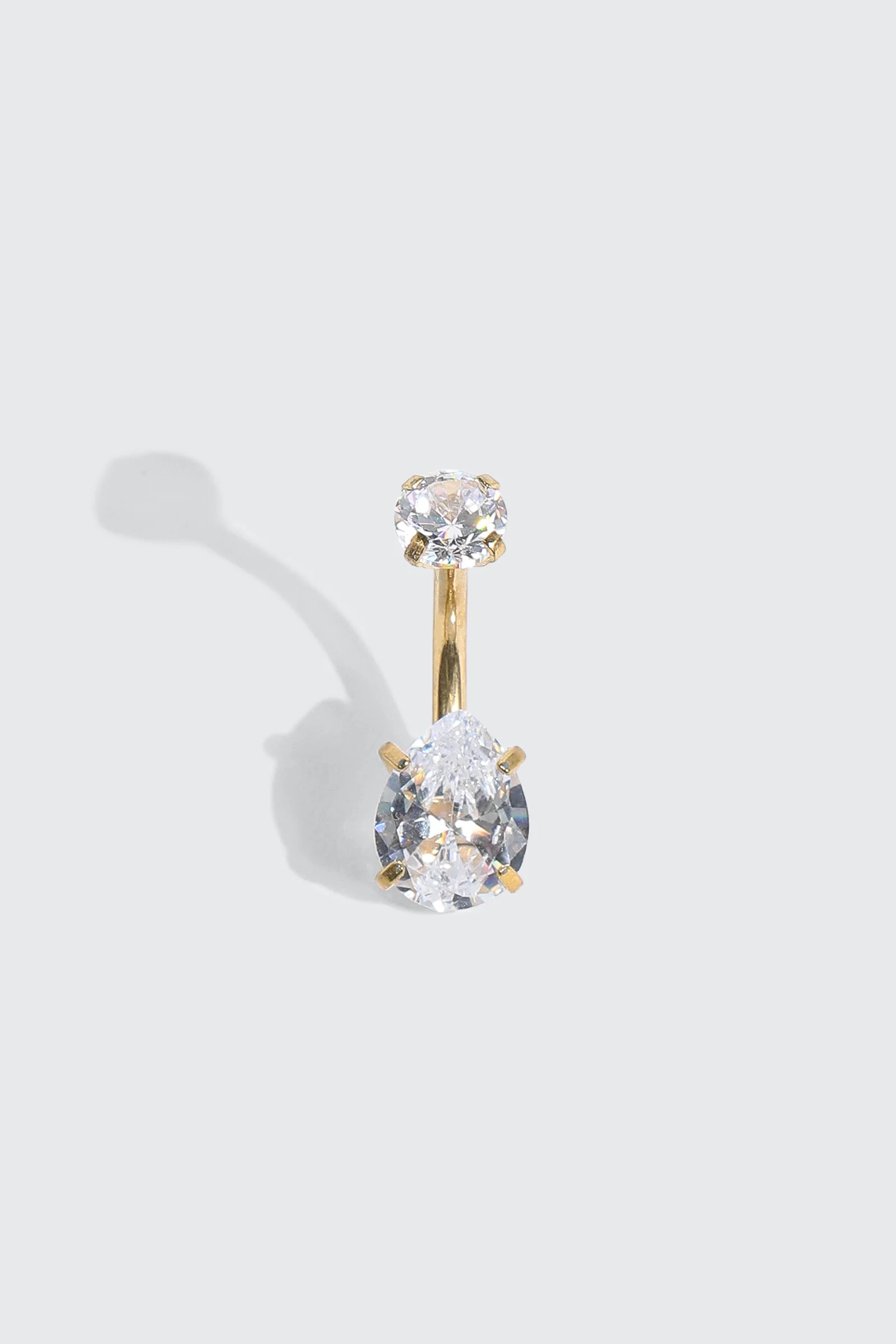 14K Gold Plated Navel Piercing