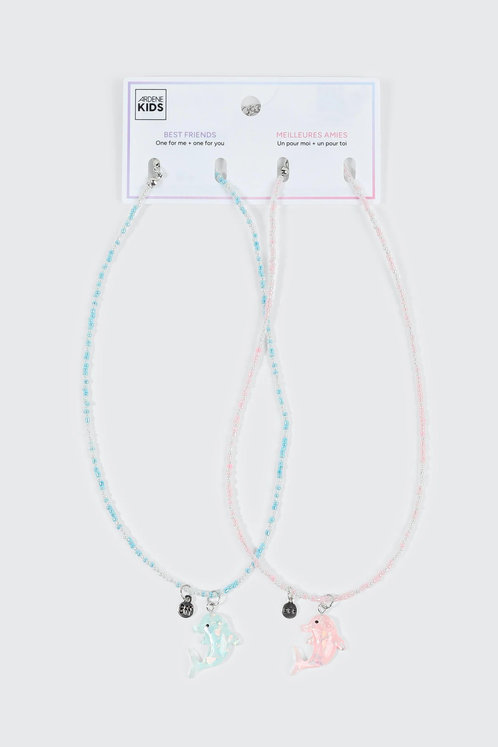 2-Pack Best Friend Dolphin Necklaces - Image 2
