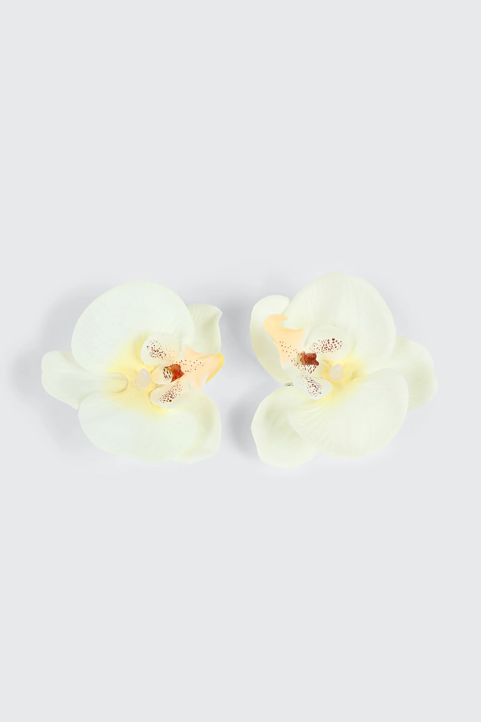 2-Pack Orchid Flower Hair Clips