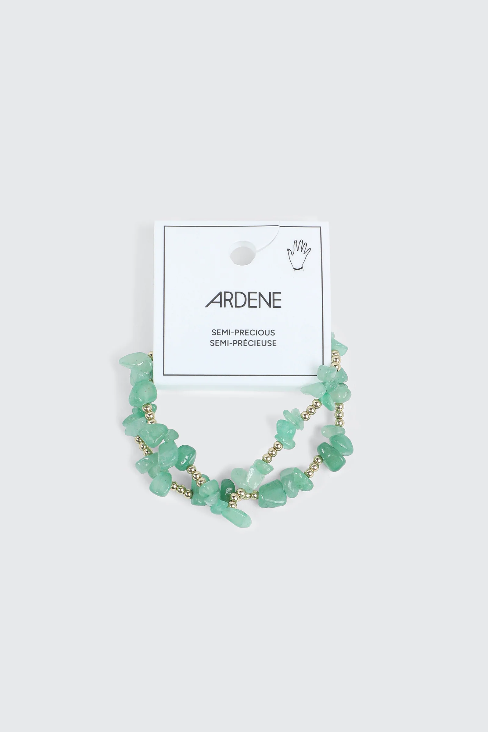 2-Pack Semi-Precious Stone Bracelets - Image 2