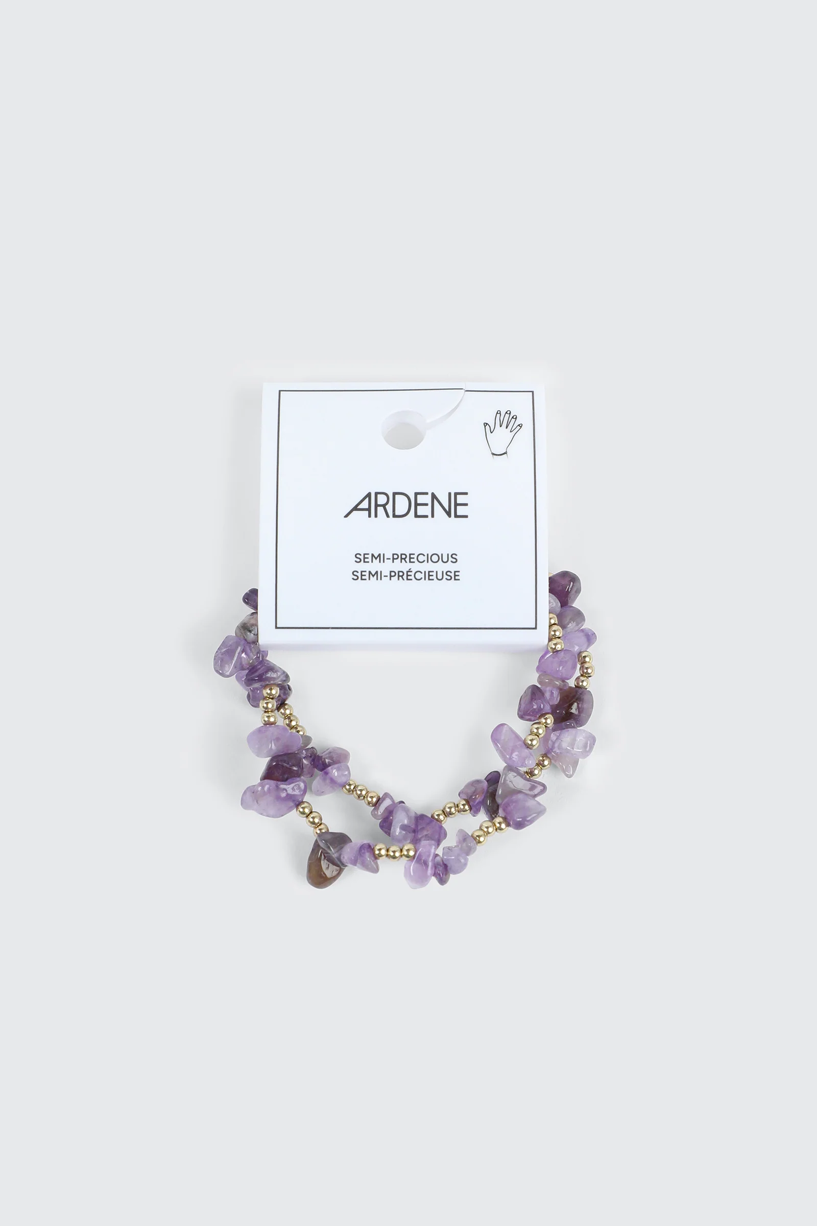 2-Pack Semi-Precious Stone Bracelets - Image 2