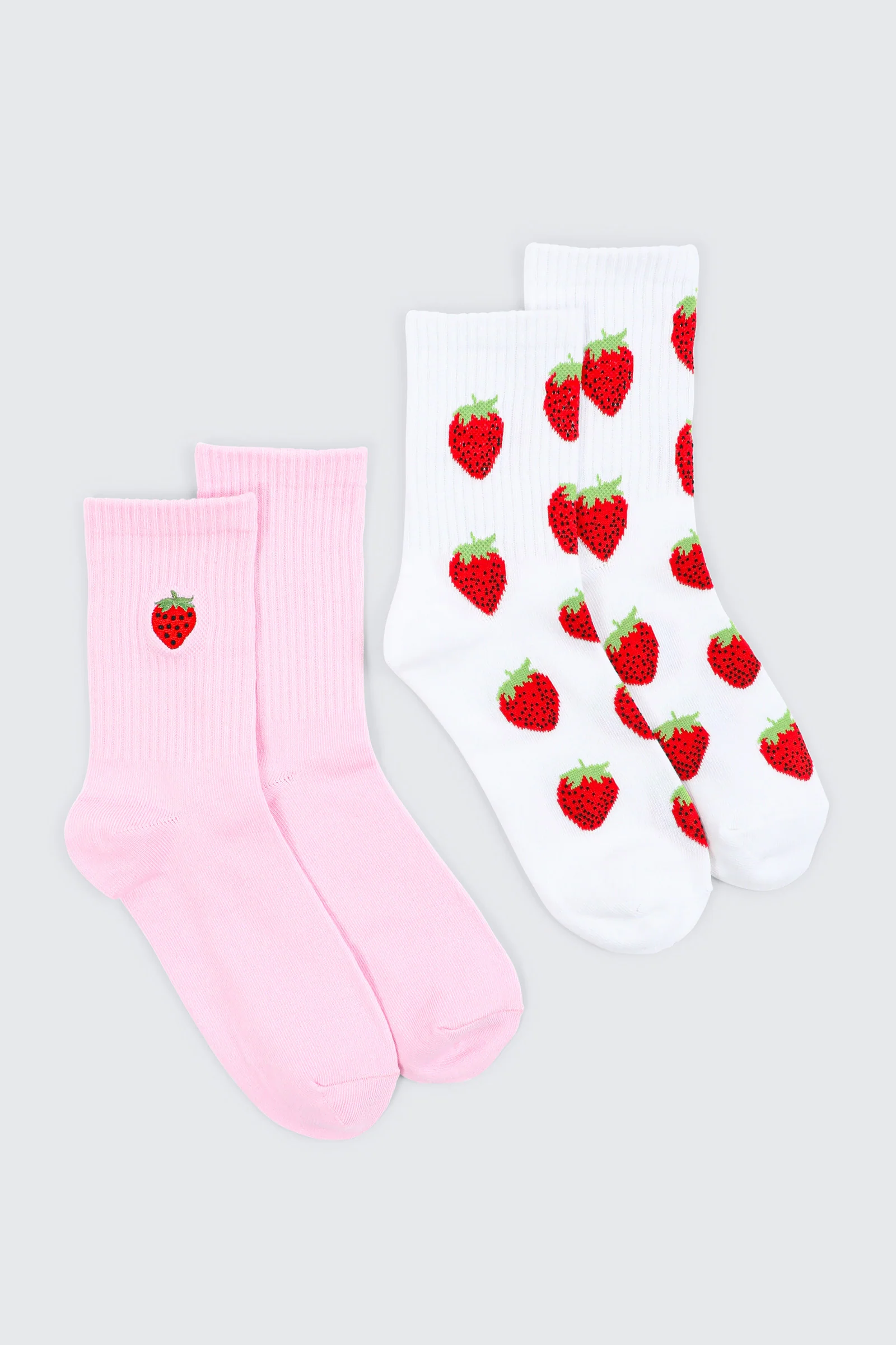 2-Pack Strawberry Socks Set - Image 2