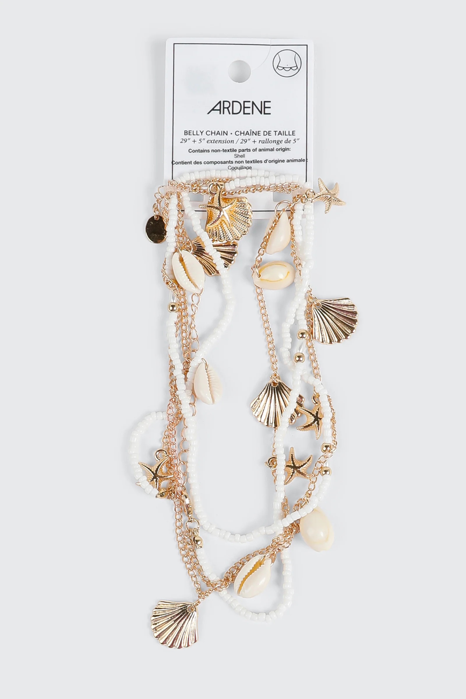 2 Row Belly Chain - Image 2