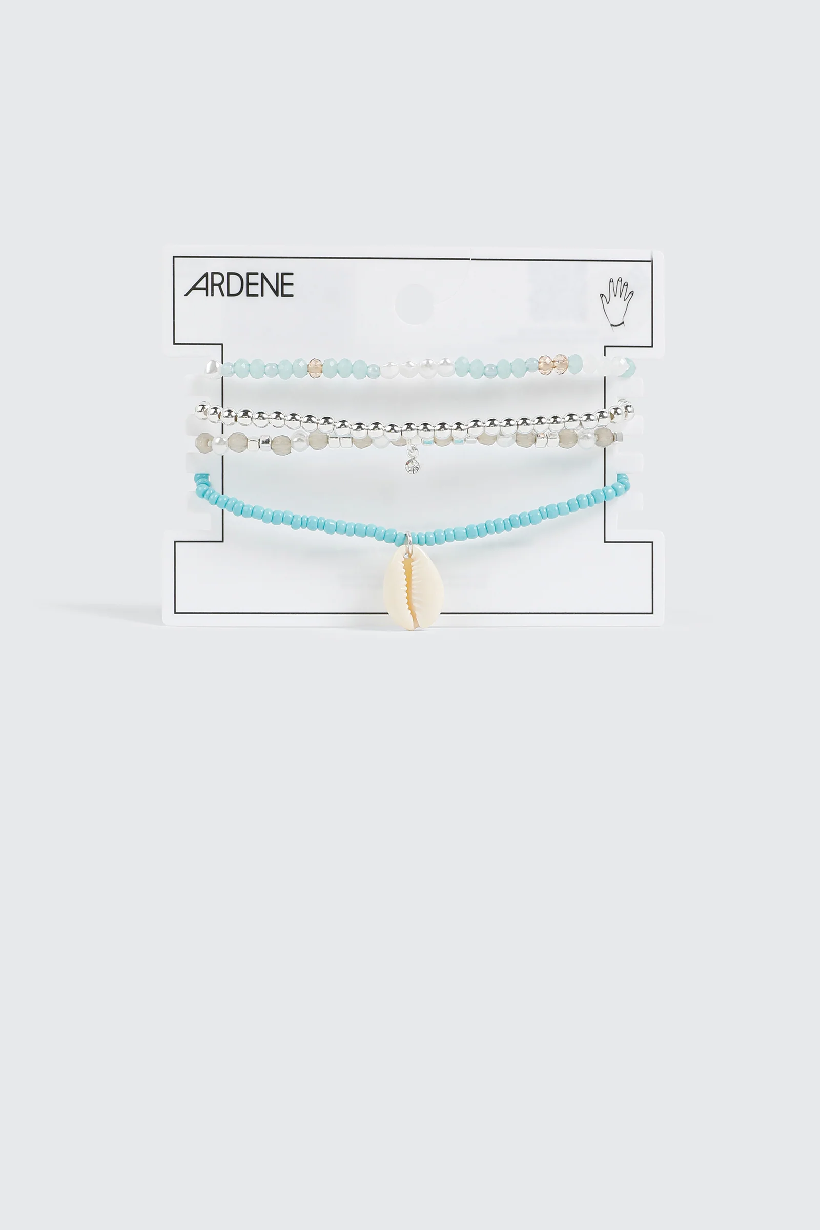 4-Pack Beaded Stretch Bracelets - Image 2