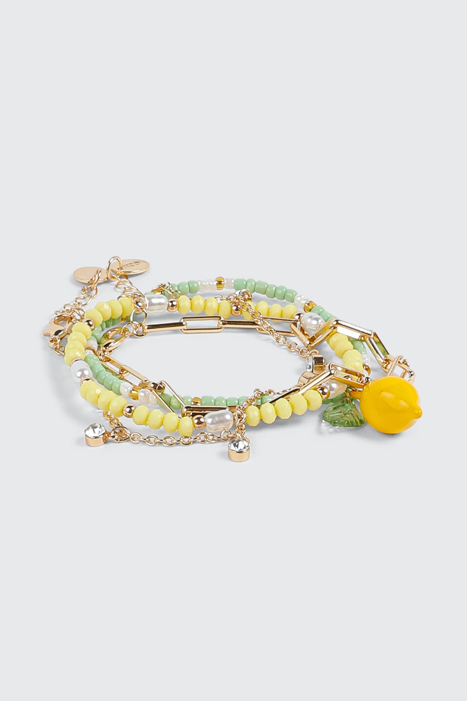 4-Pack Pearl Lemon Bracelets - Image 2