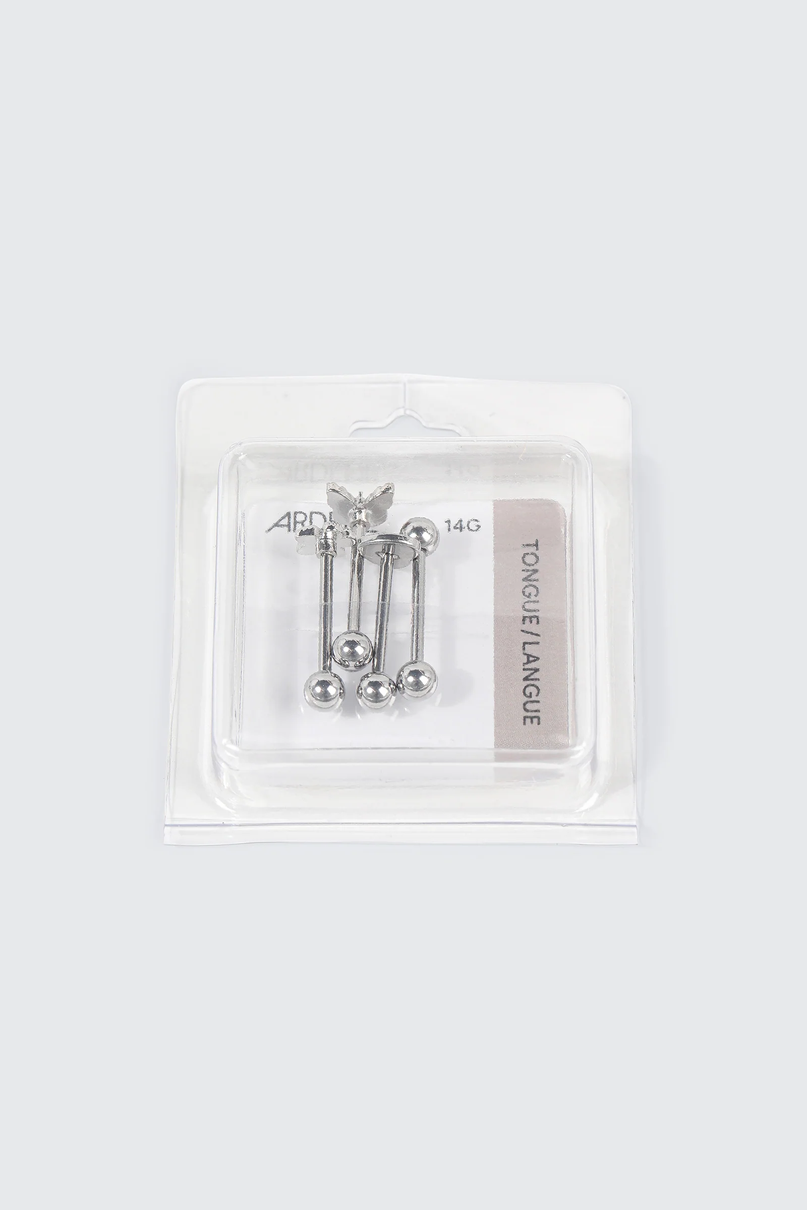 4-Pack Stainless Steel Tongue Piercing - Image 2