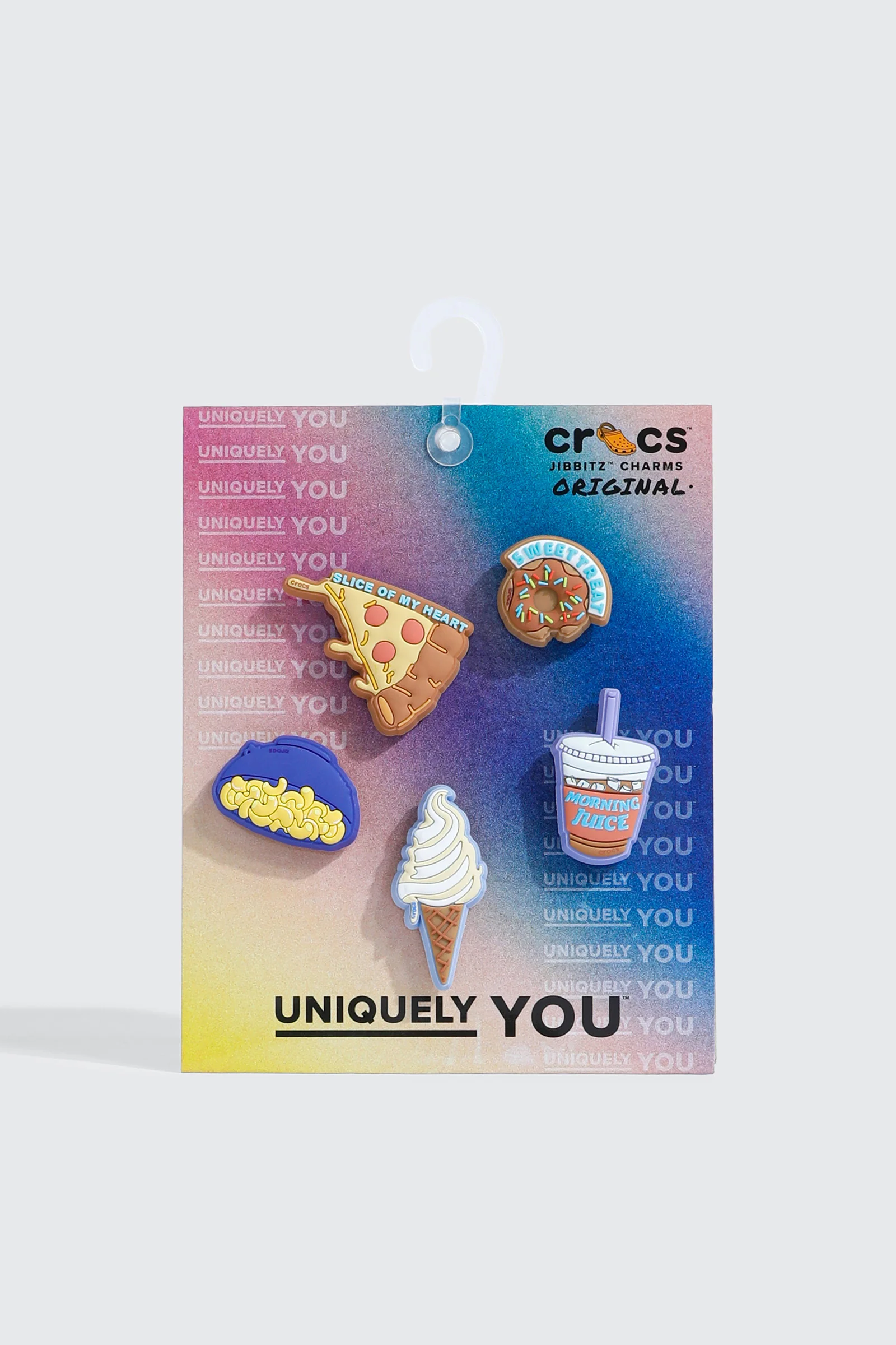 5-Pack Funny Food Jibbitz™ Charms - Image 2