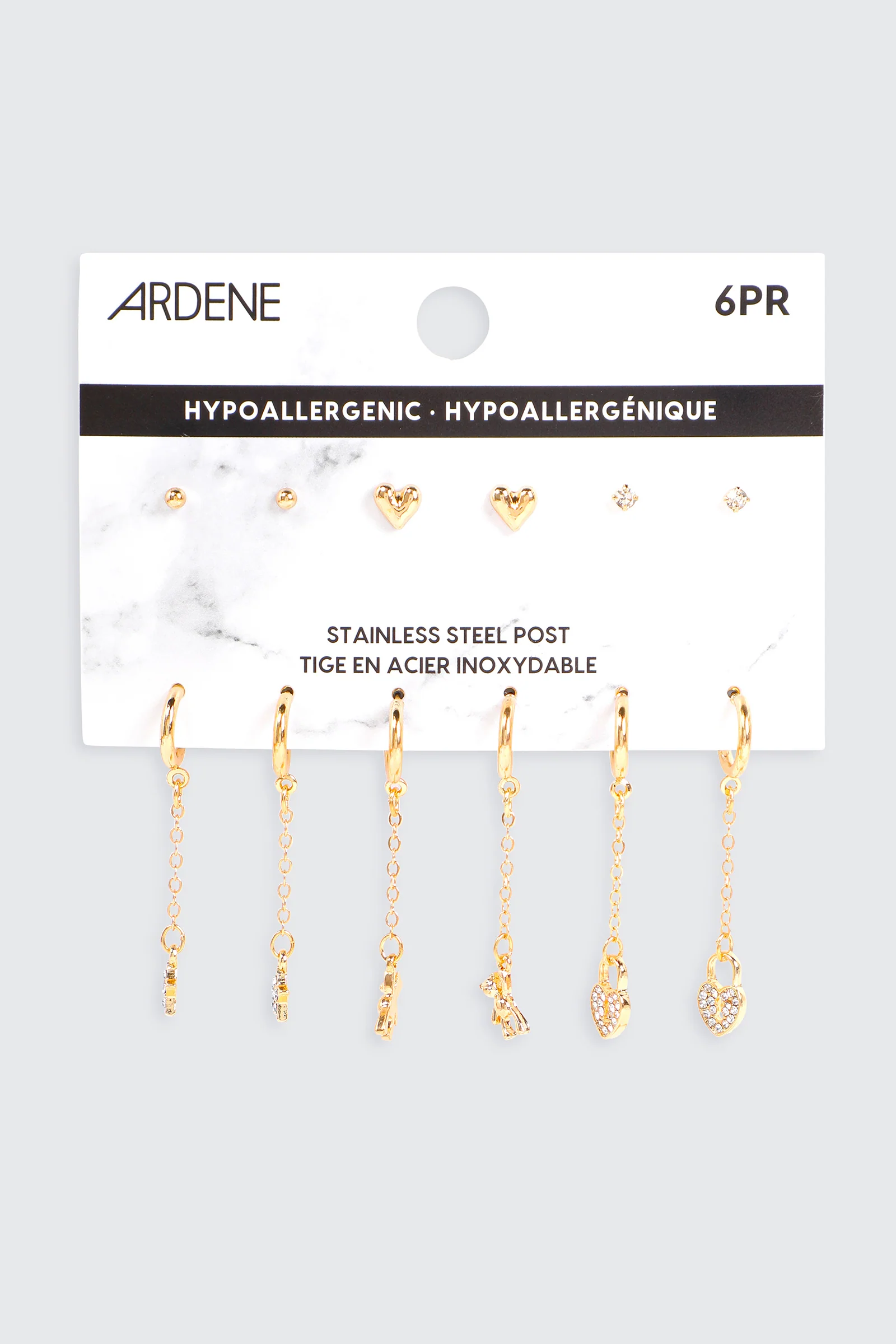 6-Pack Charm Earrings - Image 2