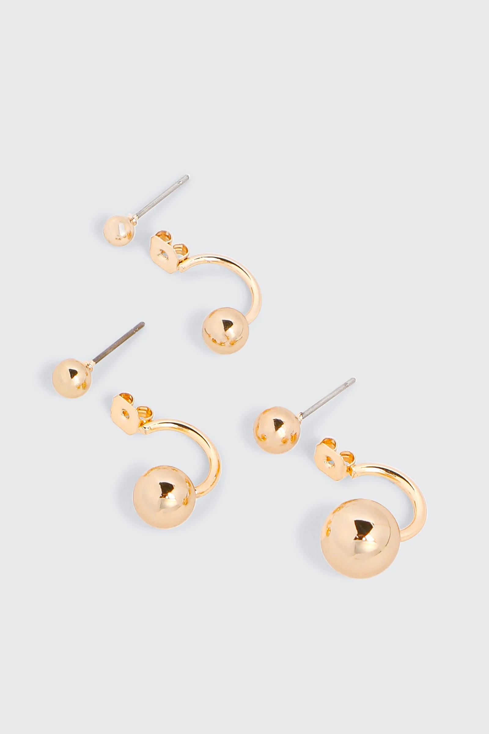 6-Pack Hoop and Stud Earrings - Image 3