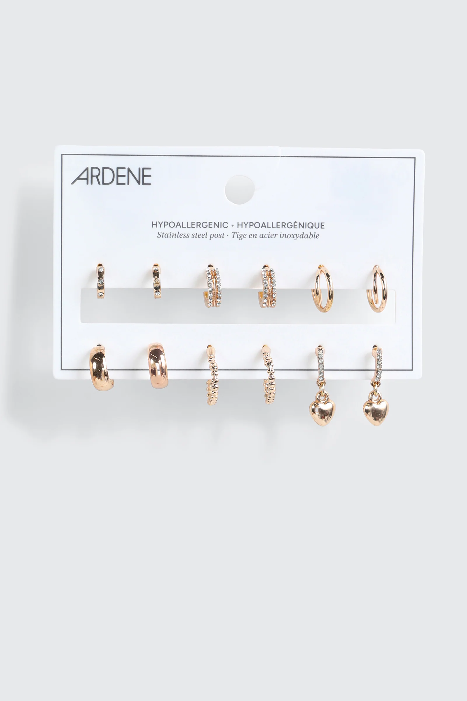 6-Pack Hoop Earrings - Image 2