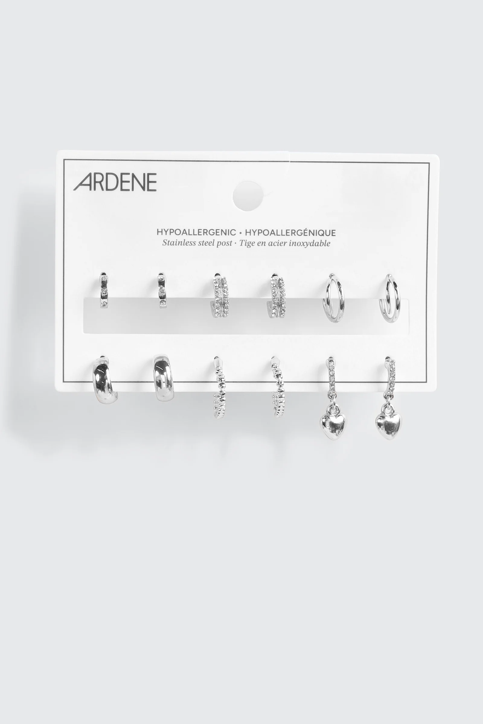 6-Pack Hoop Earrings - Image 2