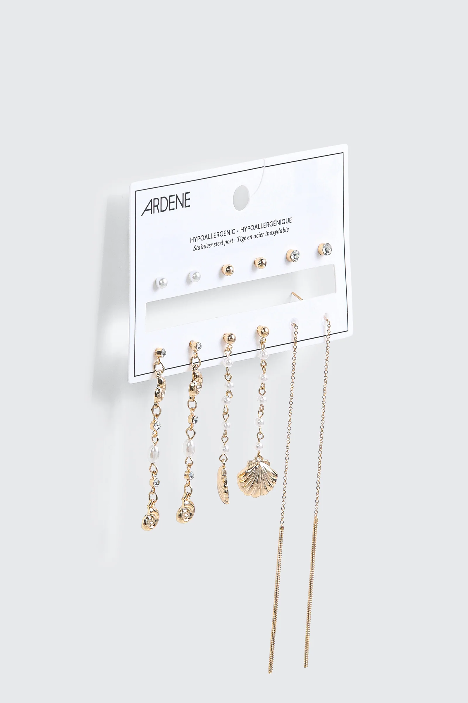 6-Pack Pearl Drop Earrings - Image 2