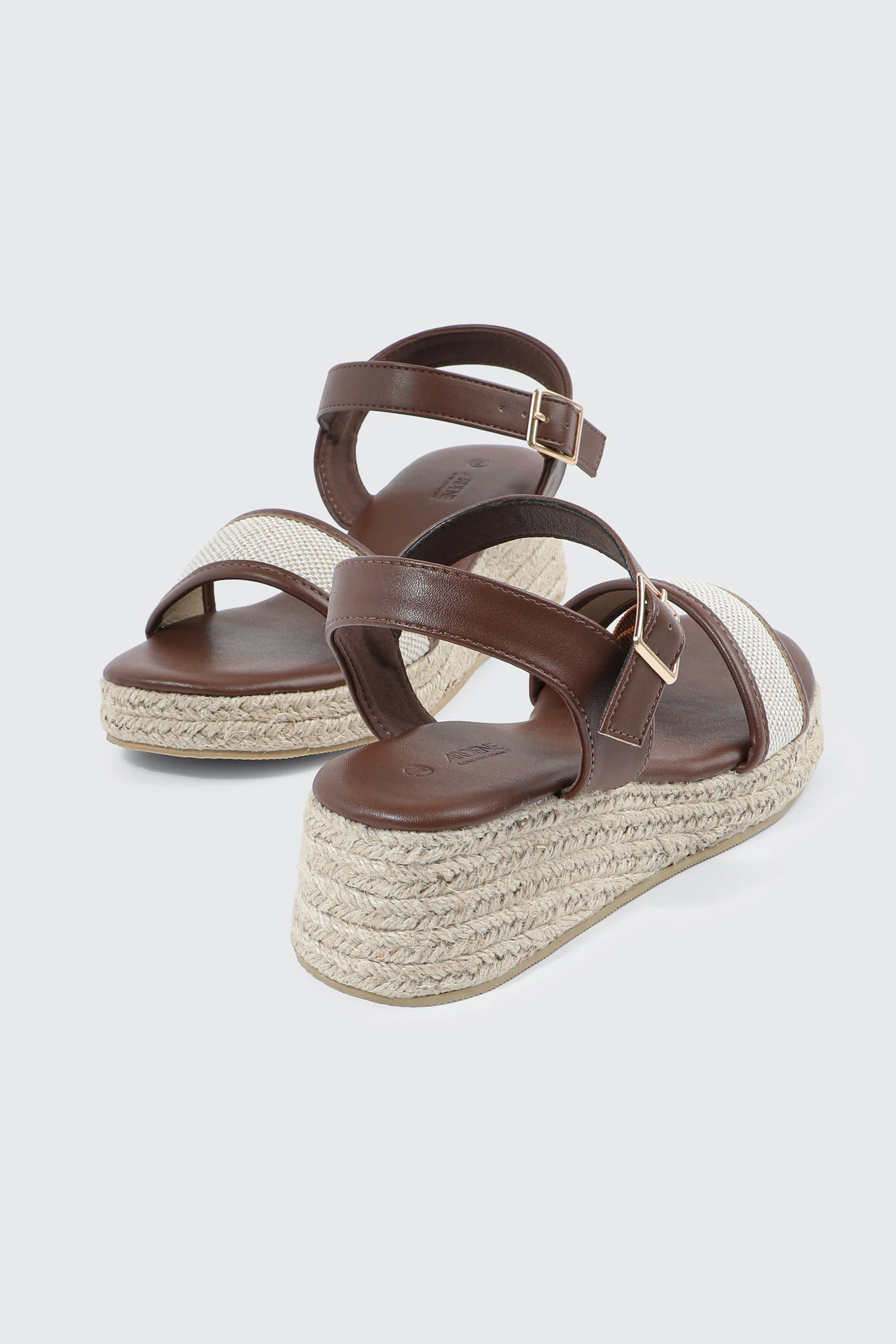 Ankle Strap Wedge Sandals - Image 3