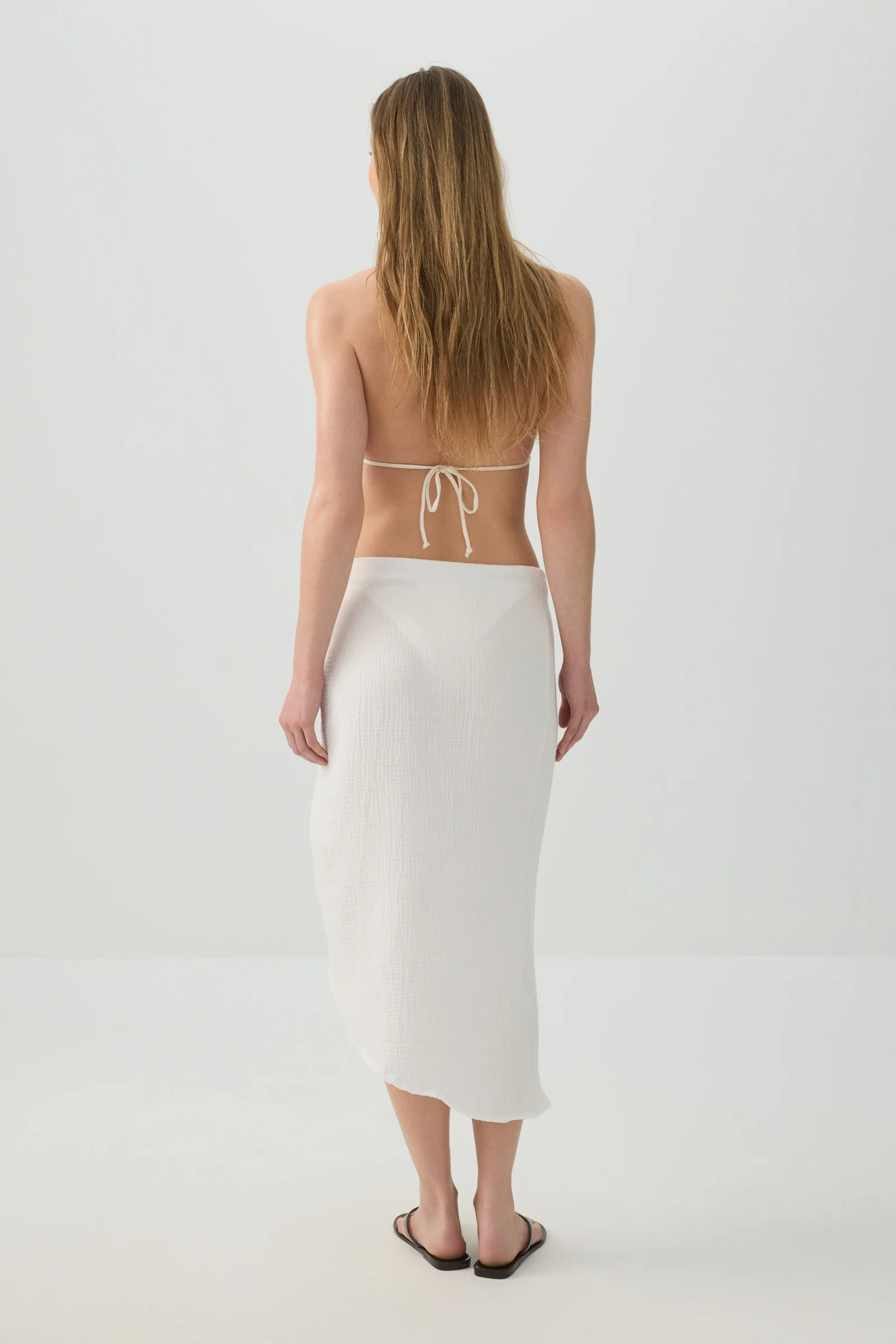 Asymmetric Cover-Up Skirt - Image 4