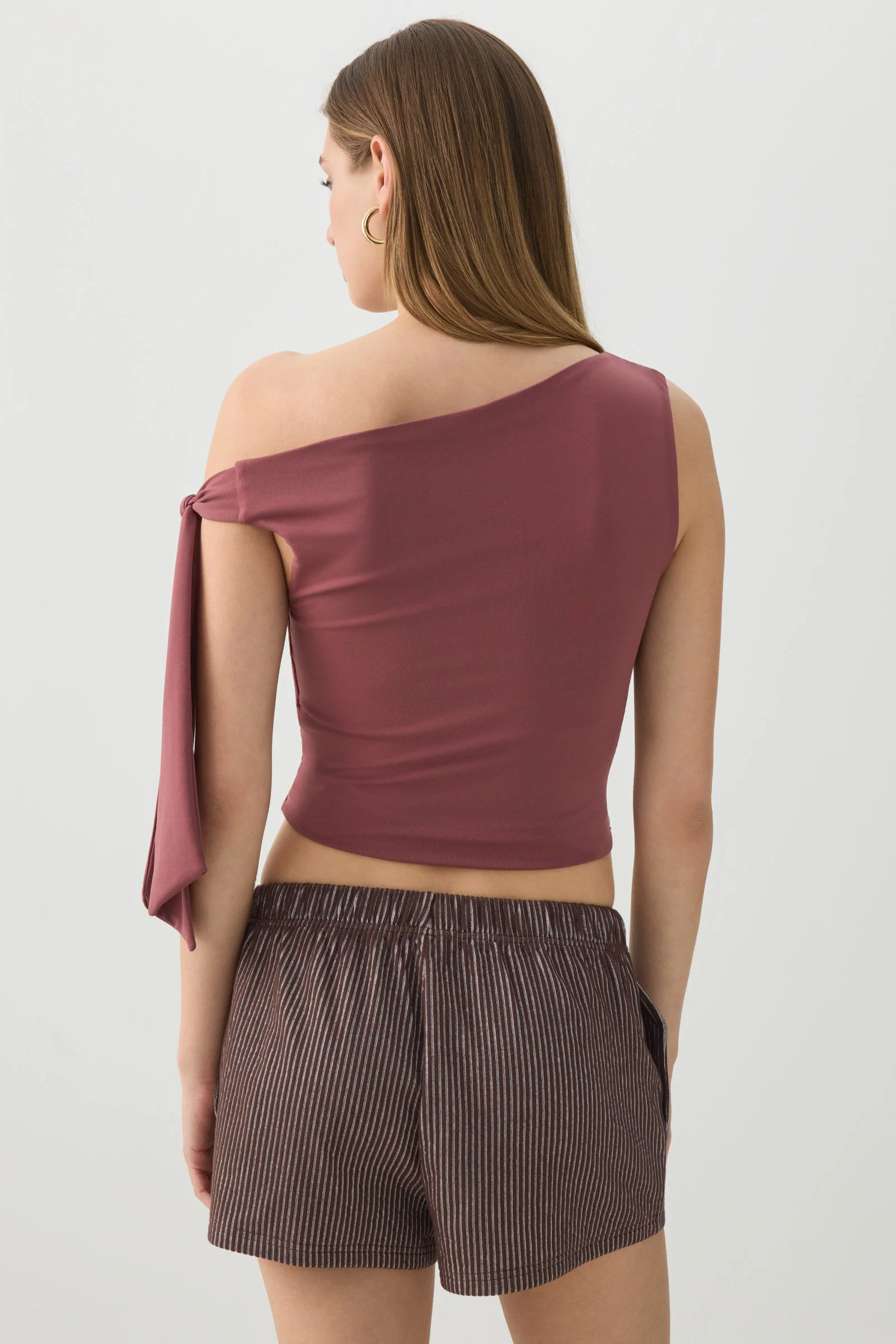 Asymmetrical Off Shoulder Top - Image 4