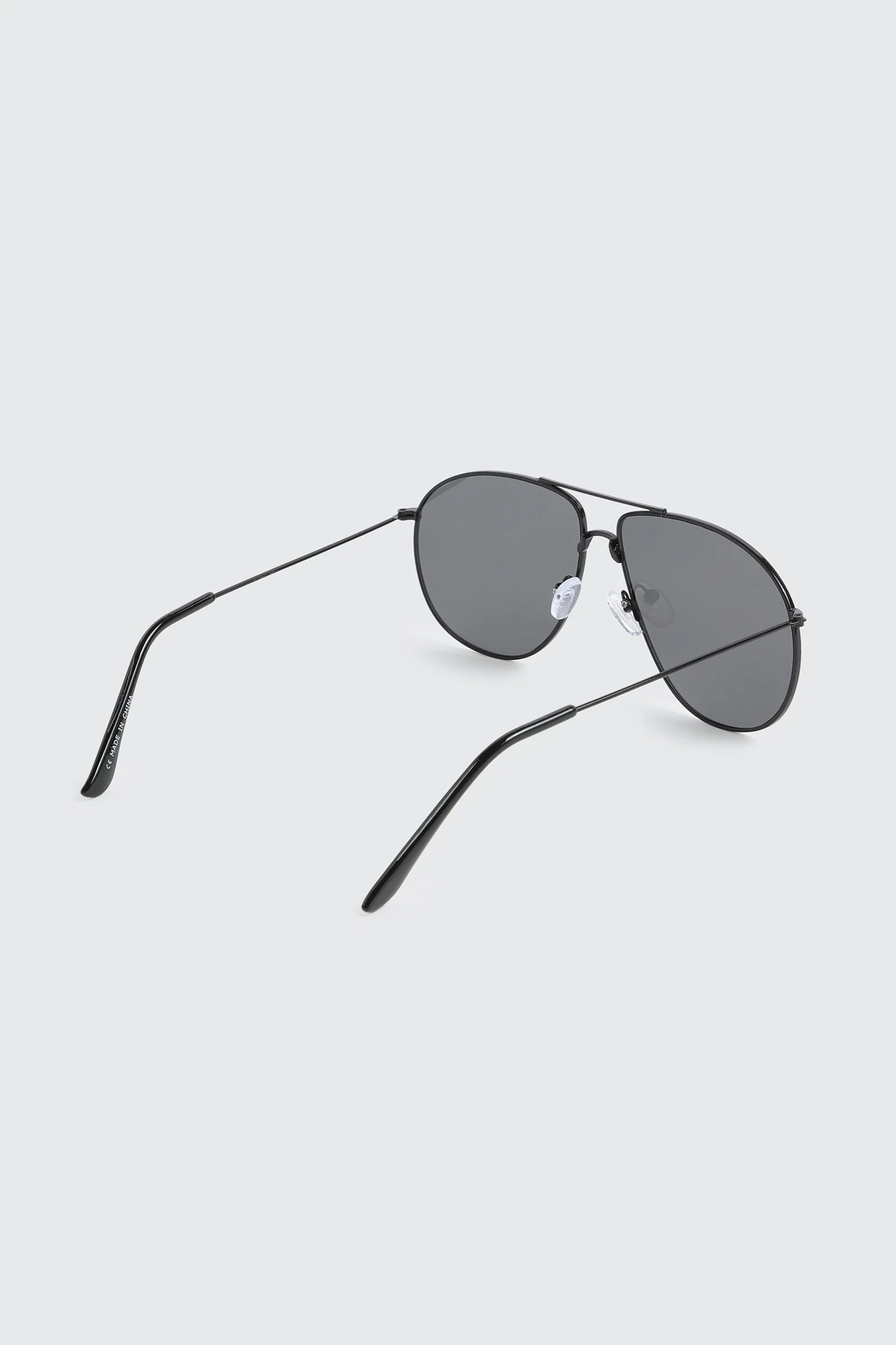 Aviator Slim Metal Sunglasses - Image 3