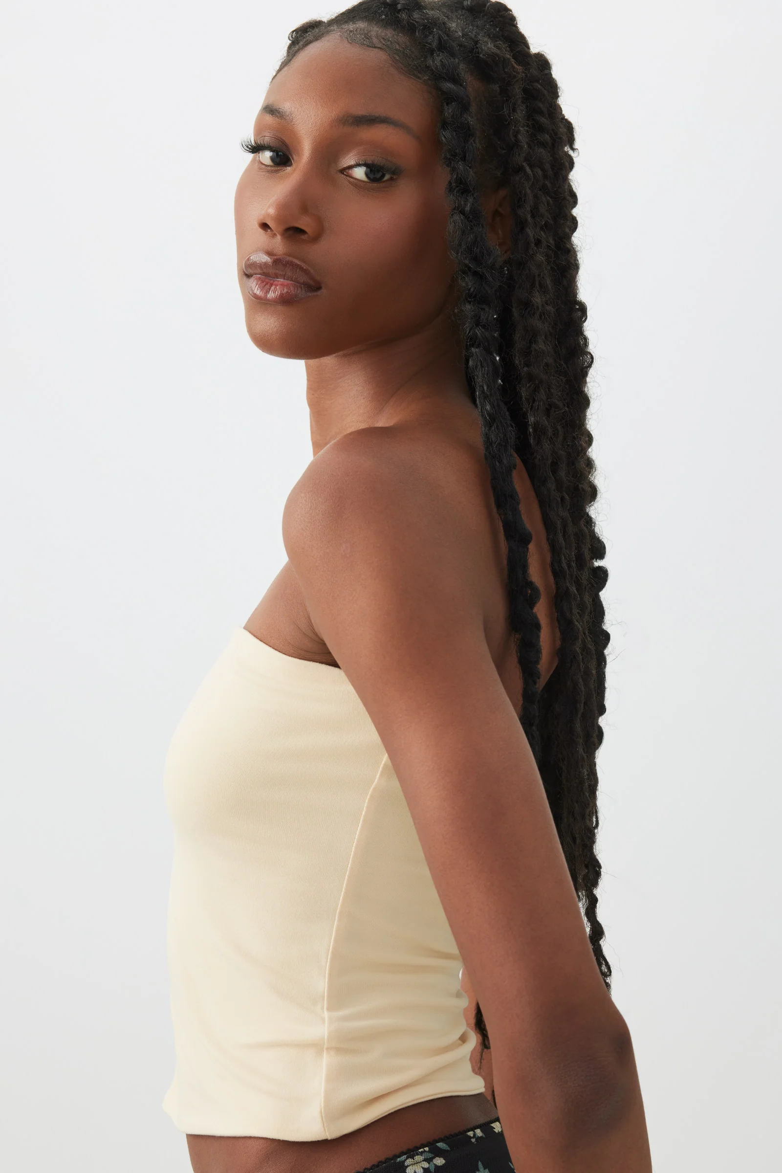 Basic Double Layer Tube Top - Image 2