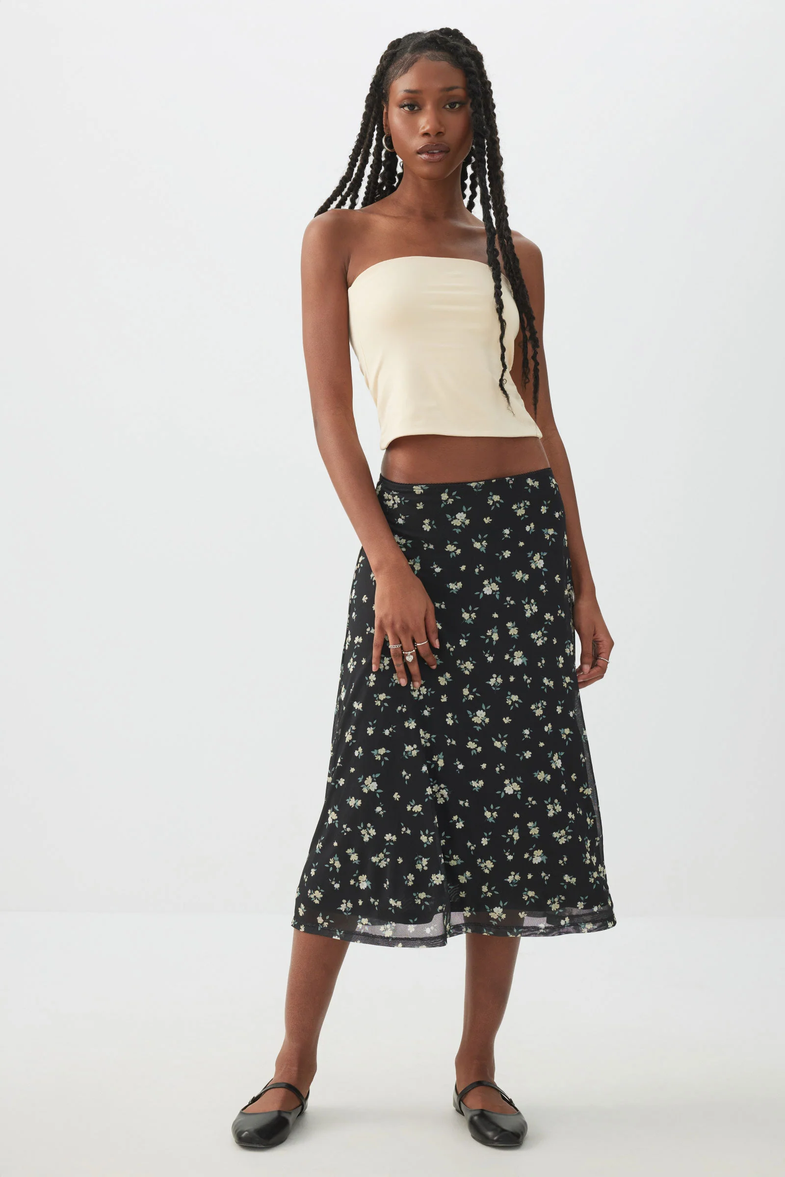 Basic Double Layer Tube Top - Image 3