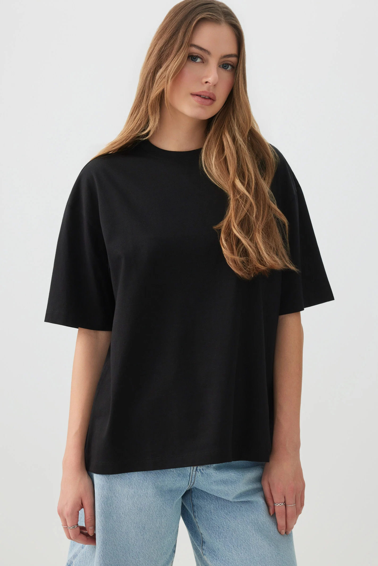 Basic Oversized Short Sleeve T-Shirt