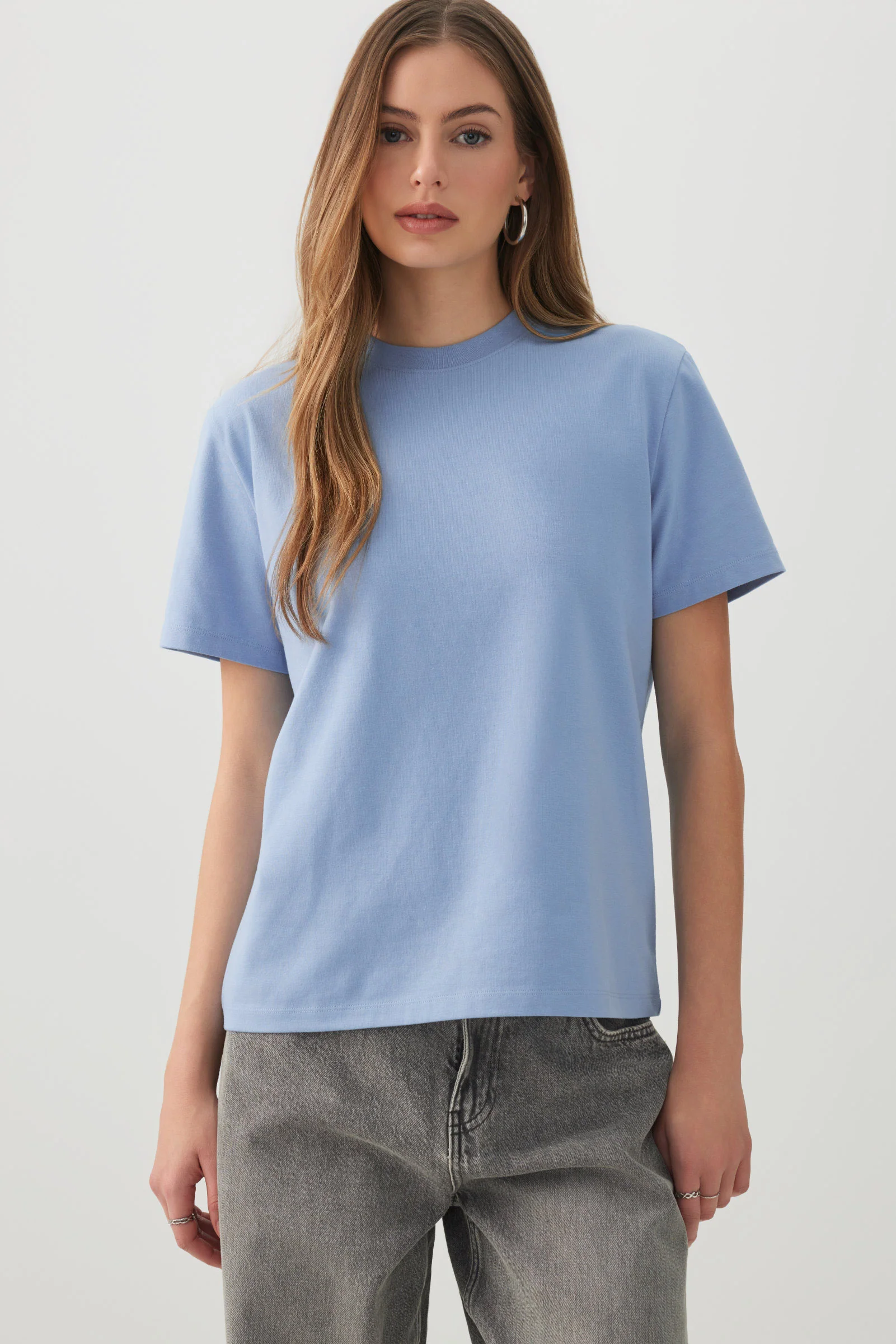 Basic Relaxed Short Sleeve T-Shirt