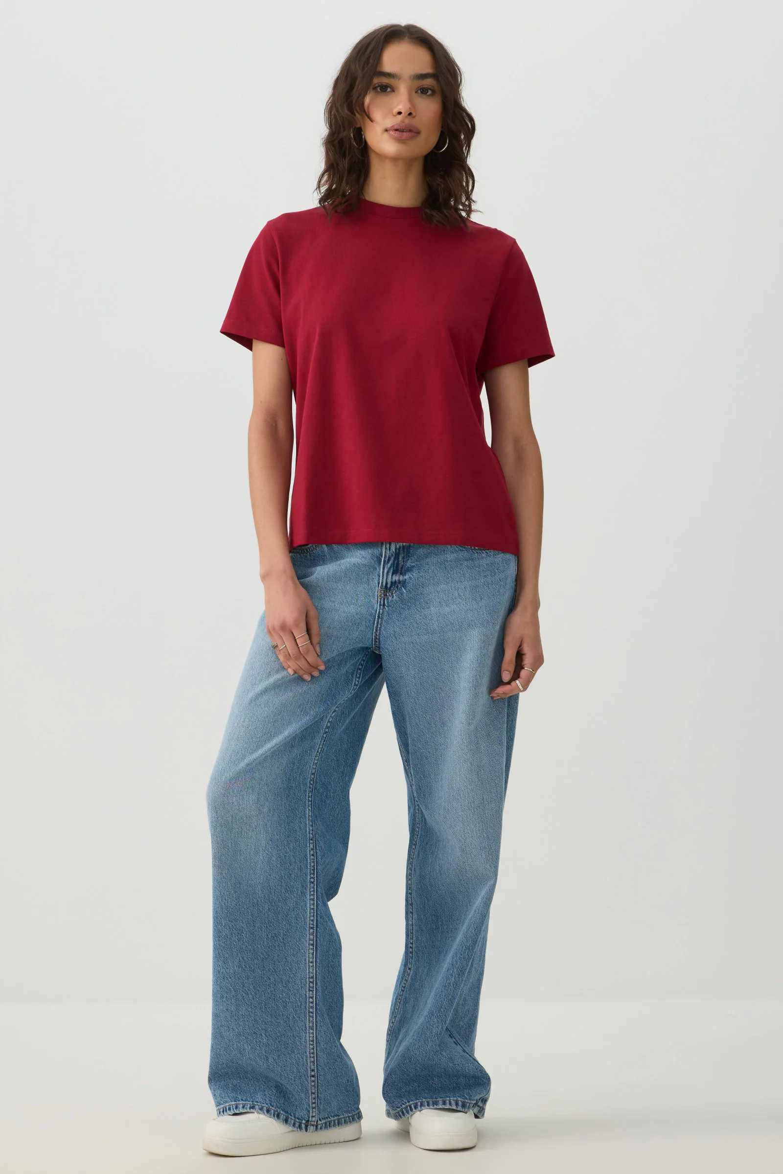 Basic Relaxed Short Sleeve T Shirt - Image 2