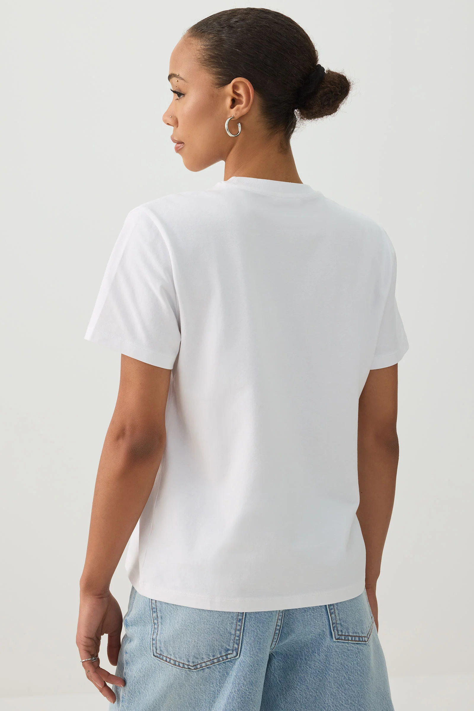 Basic Relaxed Short Sleeve T-Shirt - Image 4