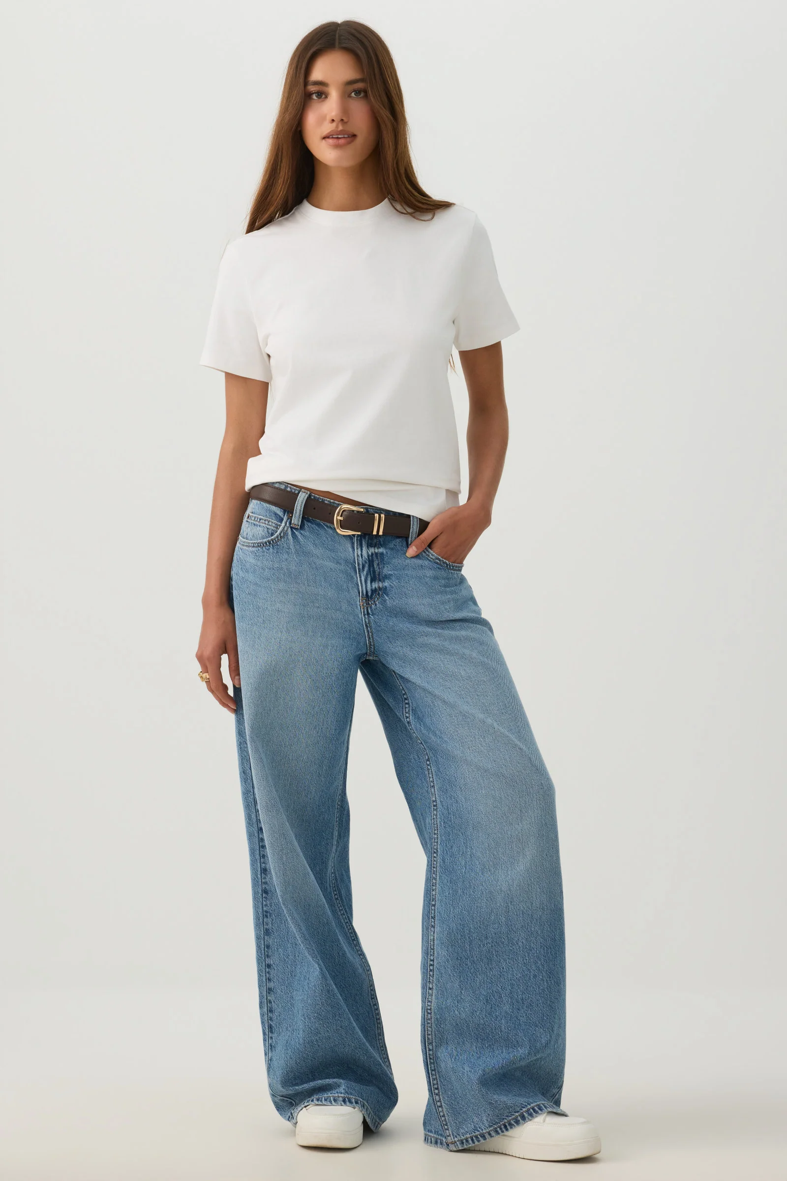 Basic Relaxed Short Sleeve T Shirt - Image 2