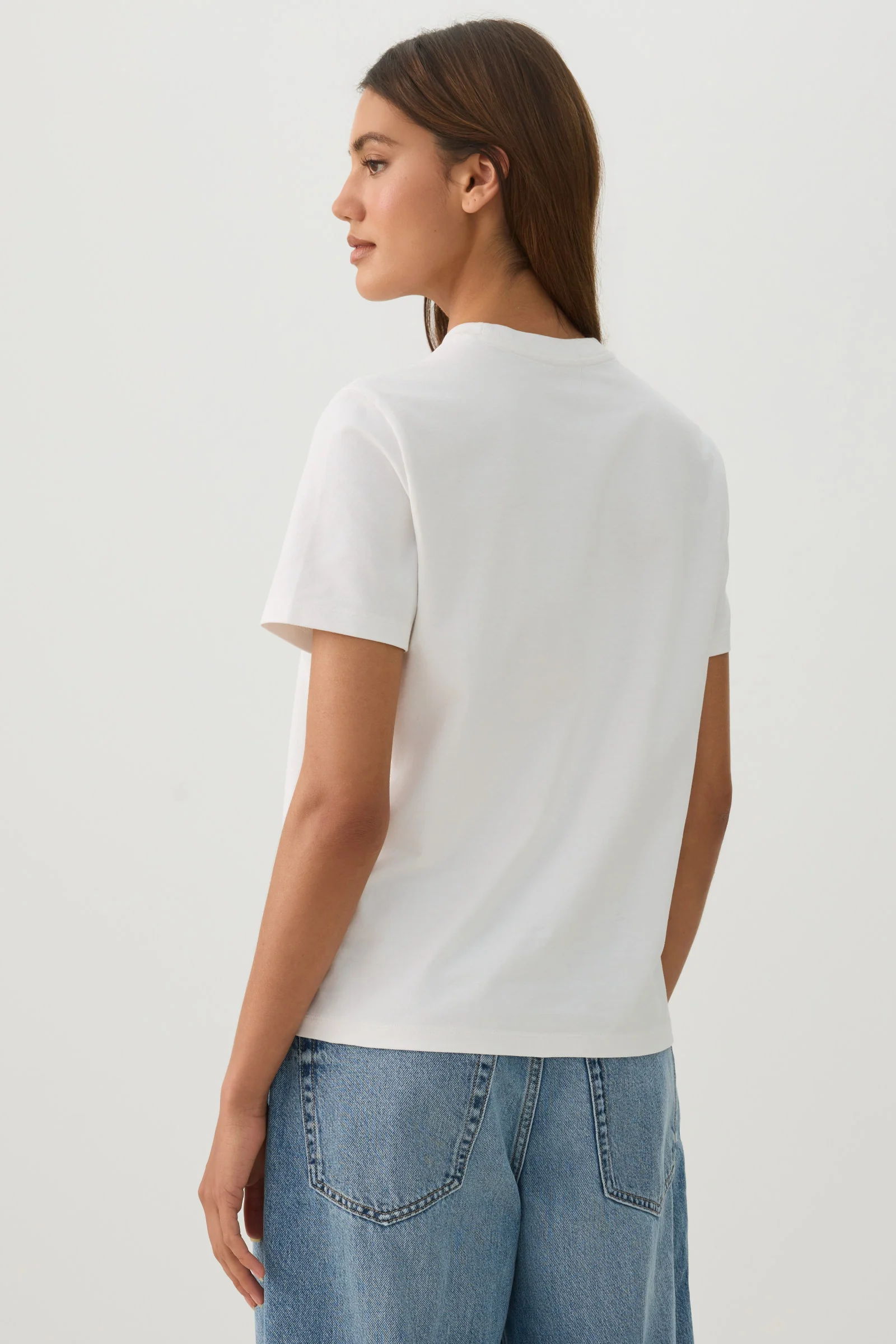 Basic Relaxed Short Sleeve T Shirt - Image 4