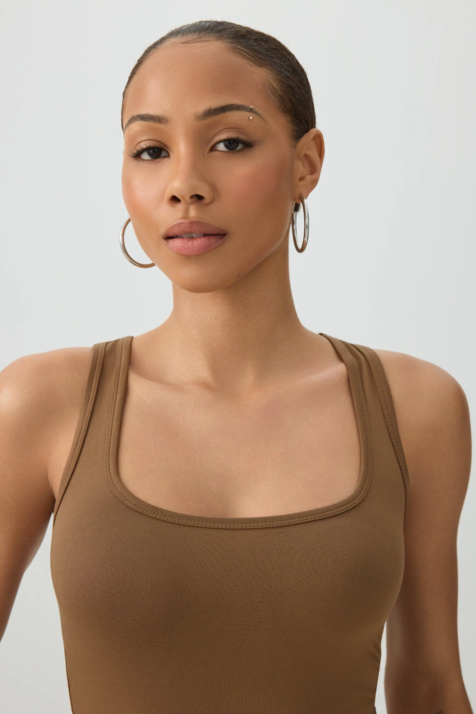 Basic Super Soft Racerback Tank Top - Image 2