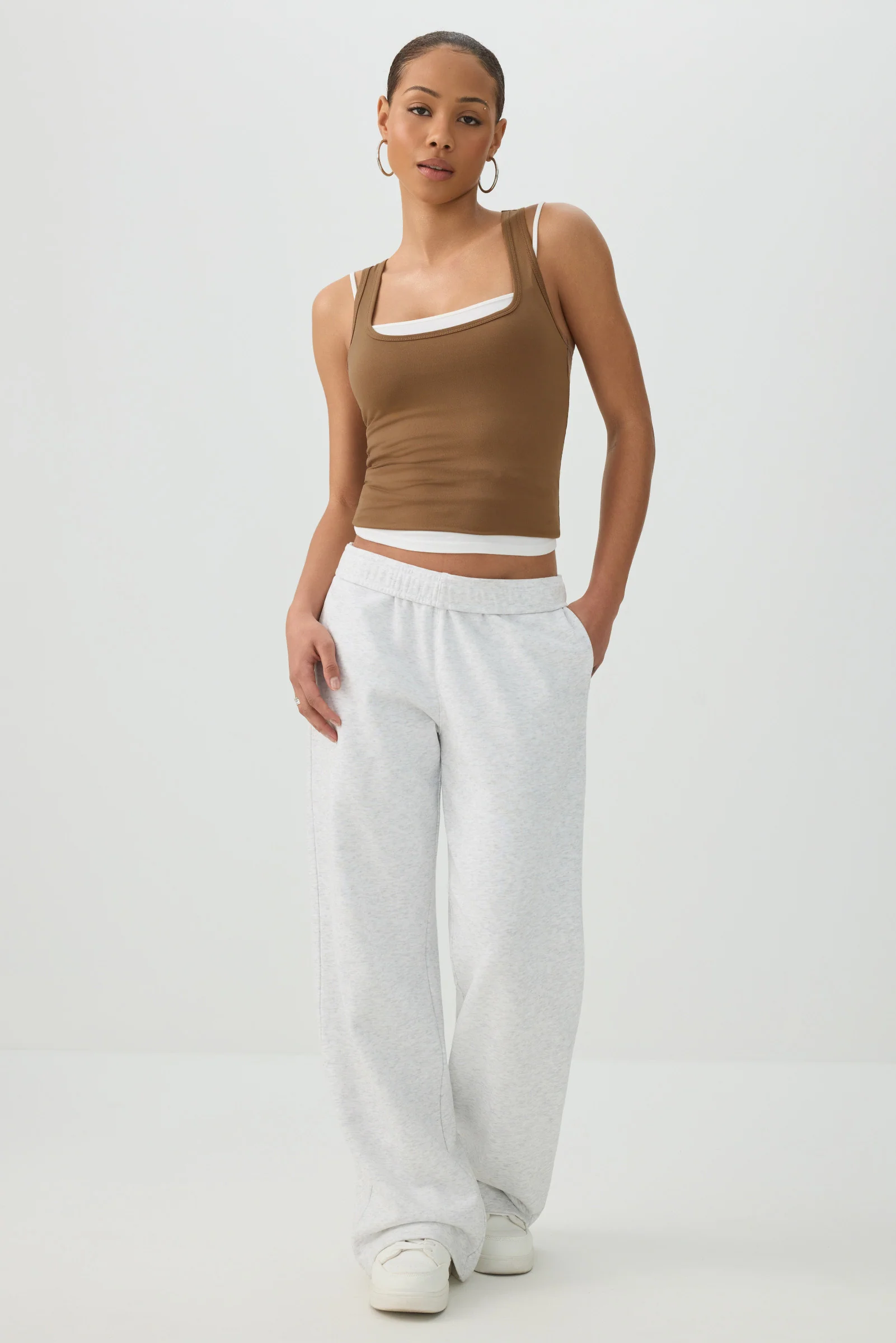 Basic Super Soft Racerback Tank Top - Image 3