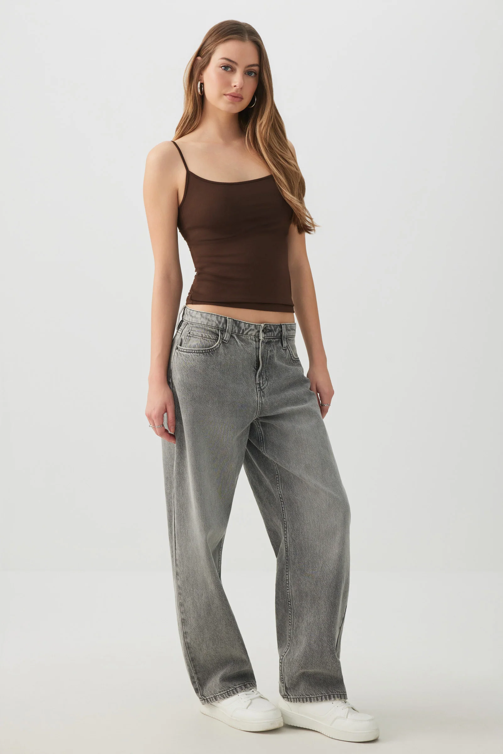 Basic Super Soft Tank Top with Adjustable Straps - Image 2