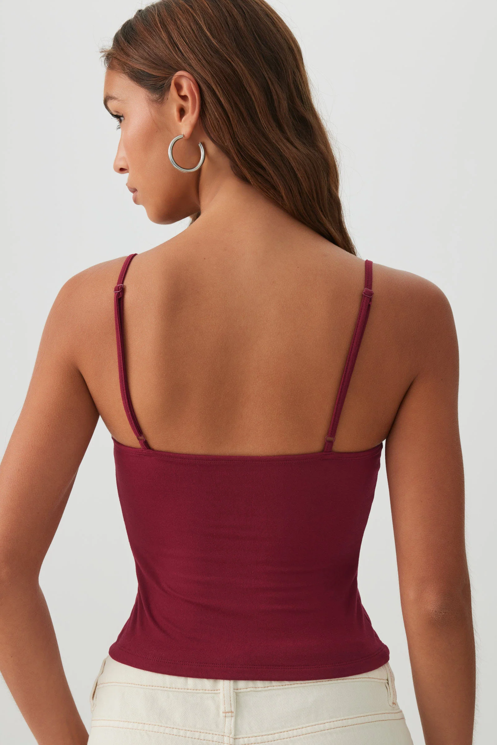 Basic Super Soft Tank Top with Adjustable Straps - Image 4