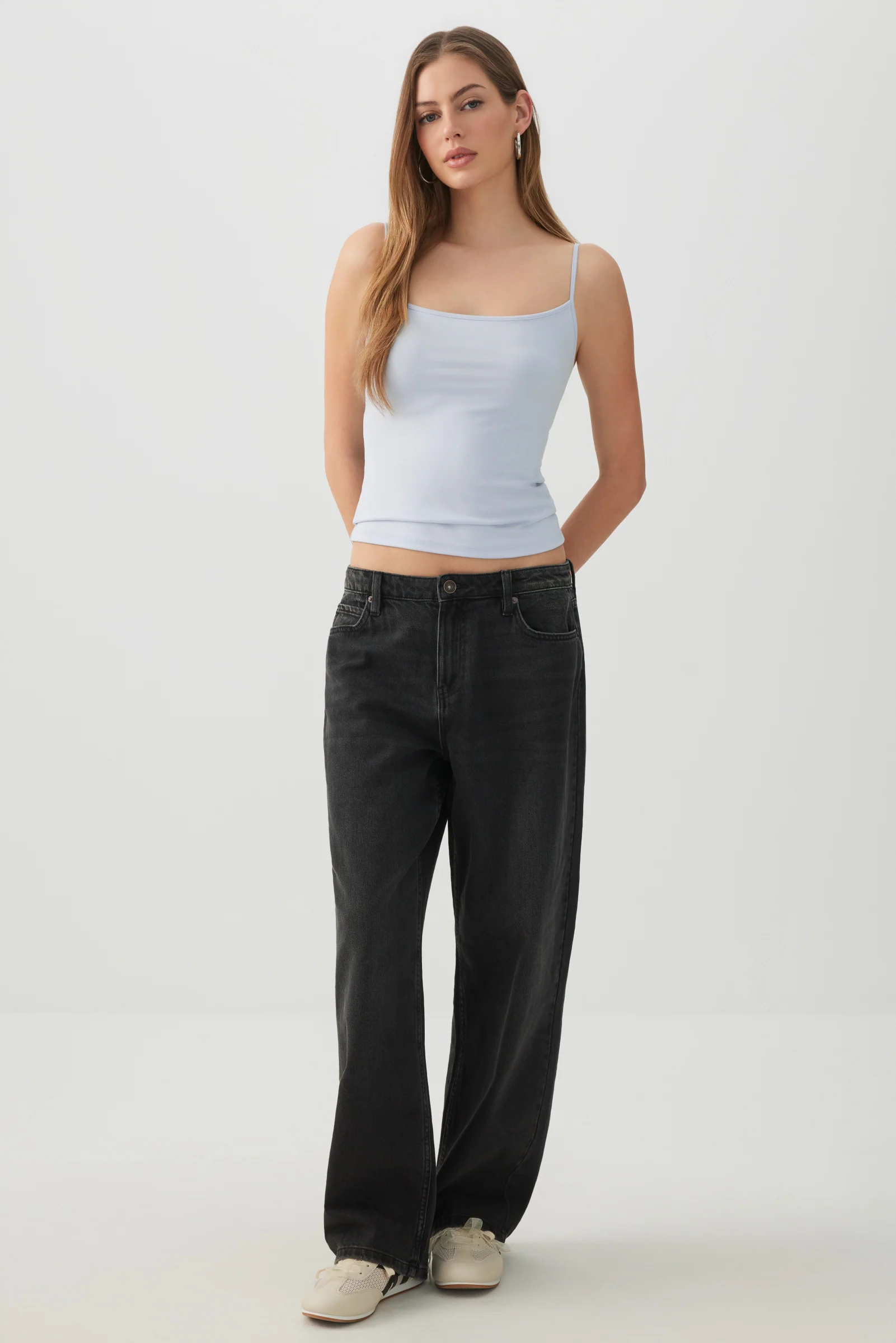 Basic Super Soft Tank Top with Adjustable Straps - Image 2