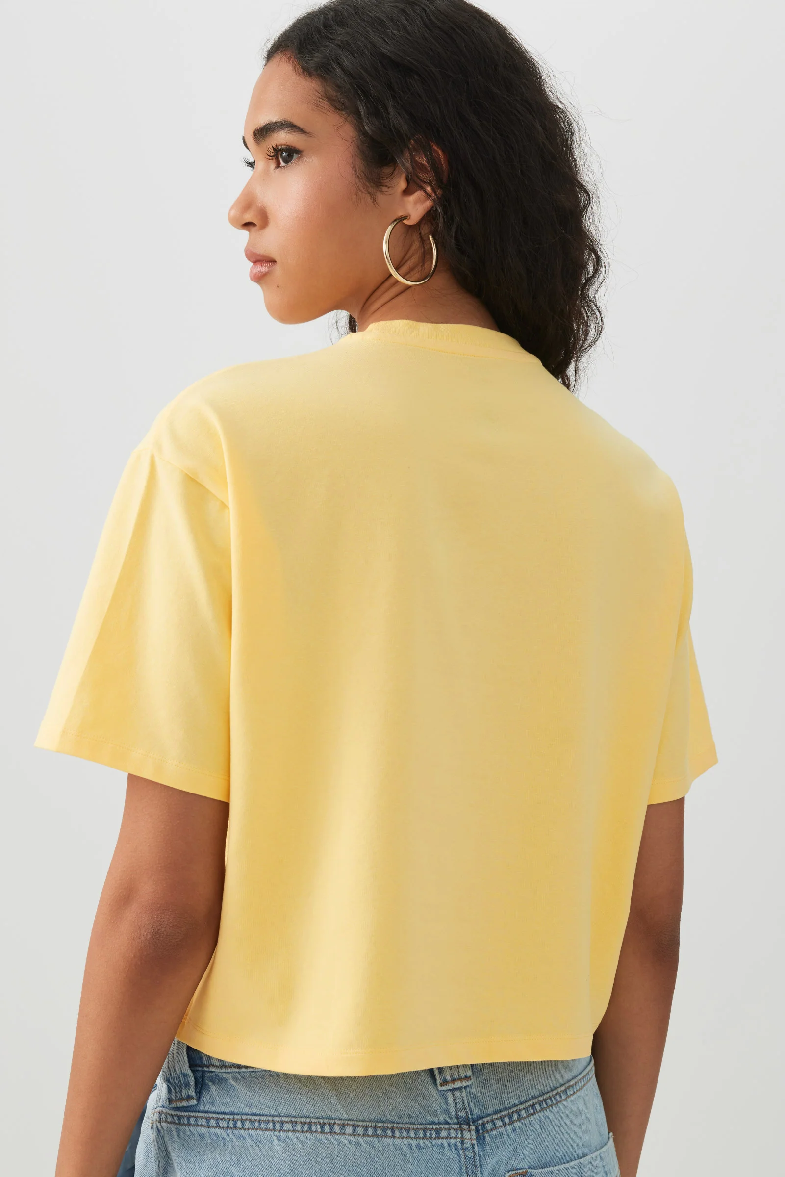 Basicore™ Boxy Cropped T-Shirt - Image 4