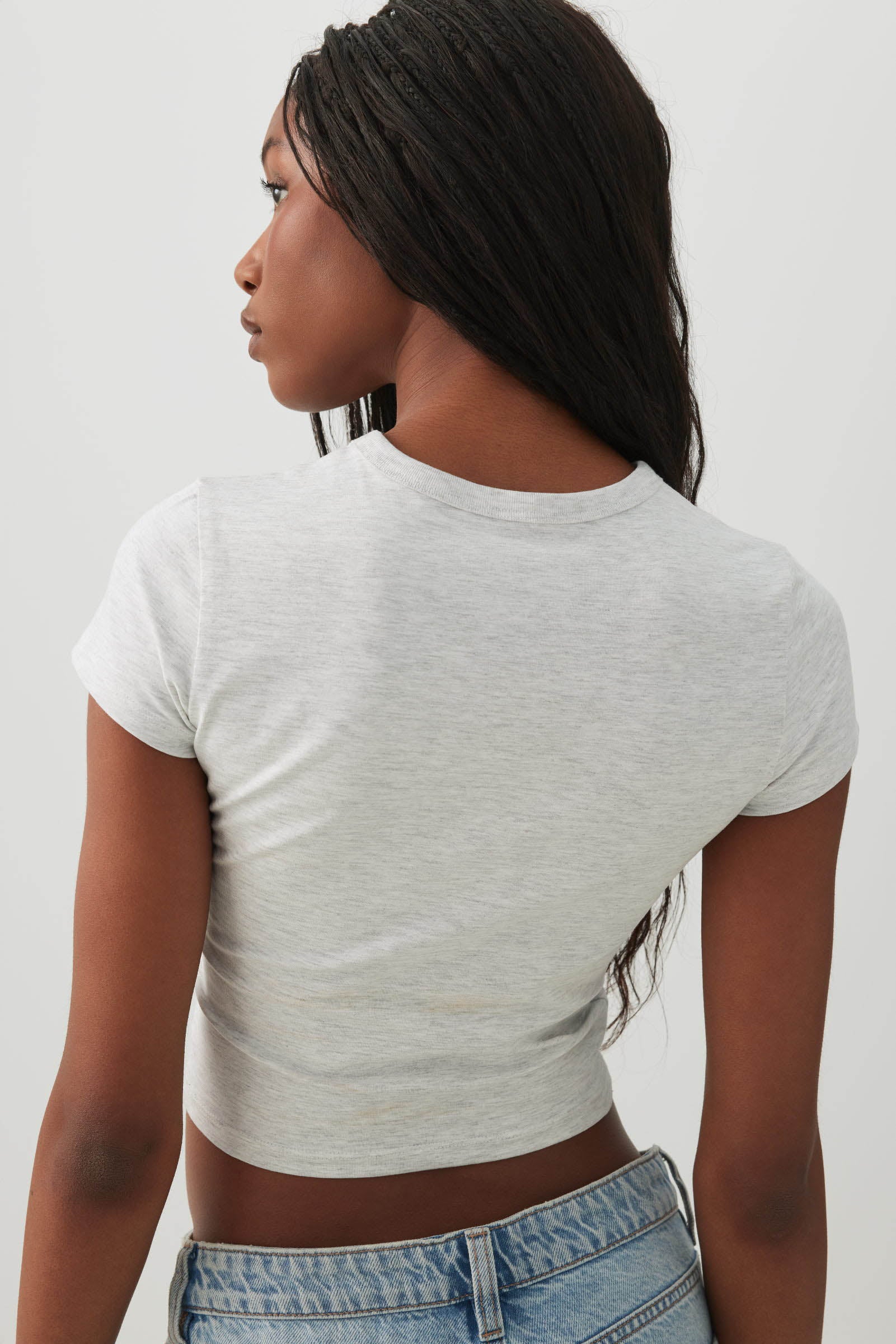 Basicore™ Fitted Crop T-Shirt - Image 4