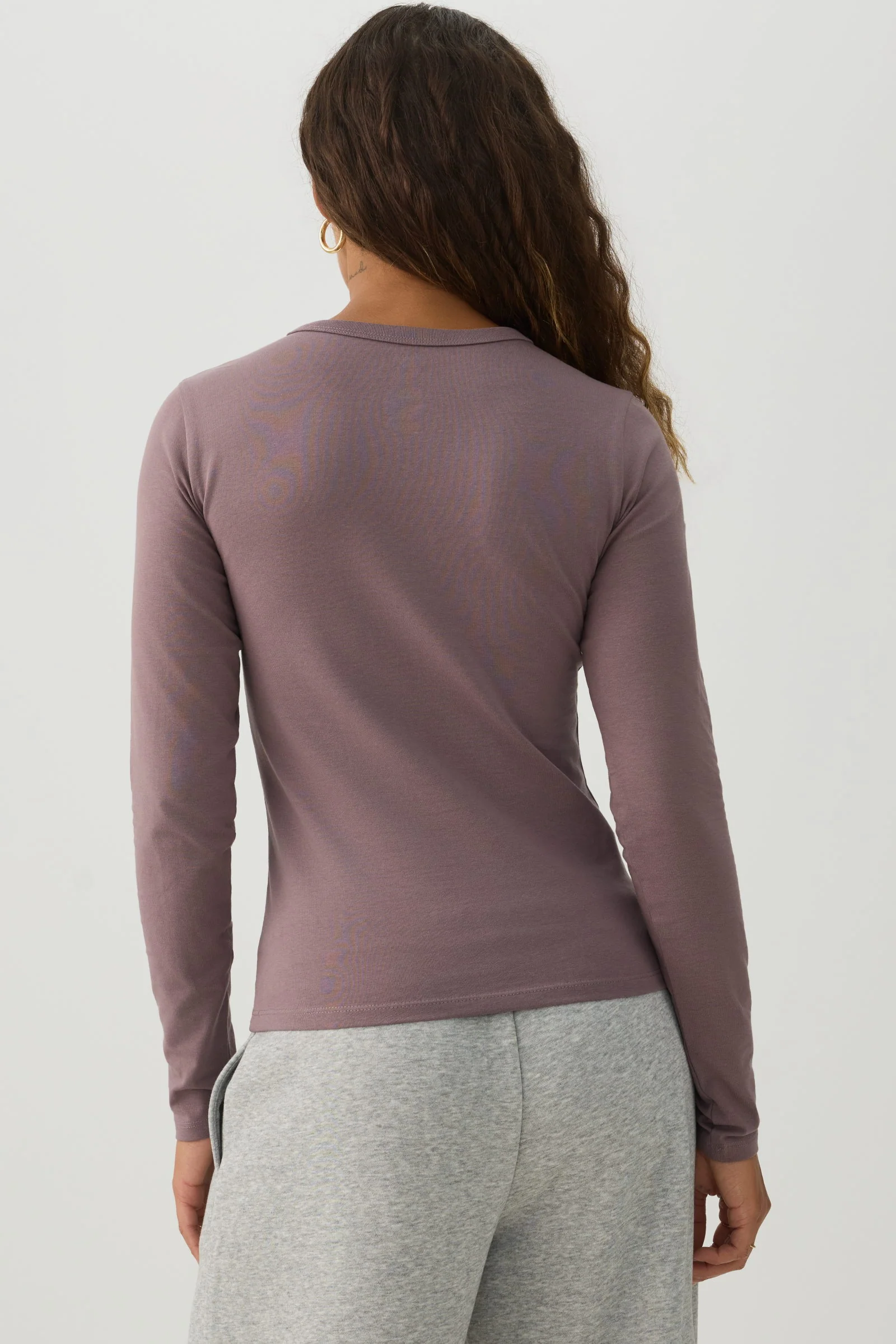 Basicore™ Fitted Long Sleeve T-Shirt - Image 4