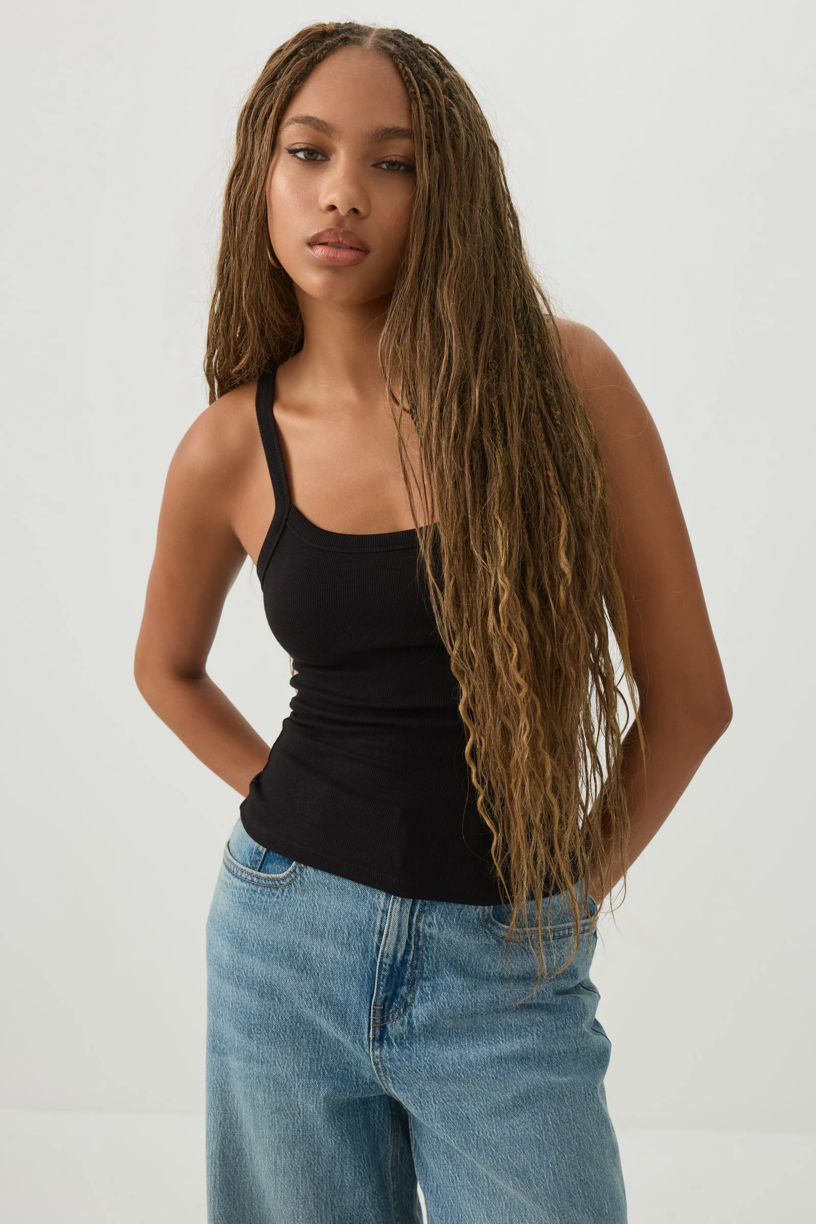 Basicore™ Rib Tank Top - Image 2