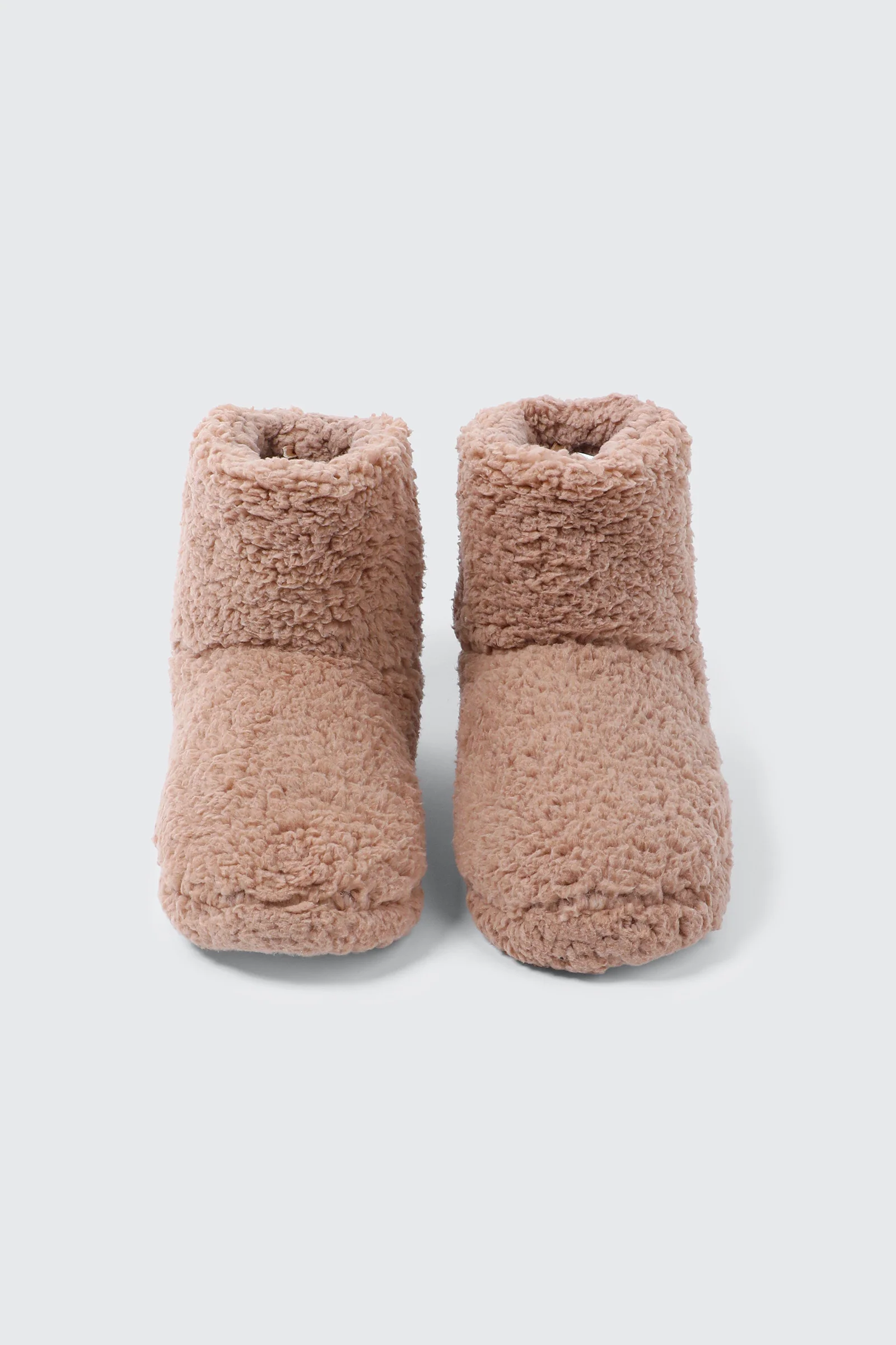 Berber Fleece Bootie Slippers - Image 4