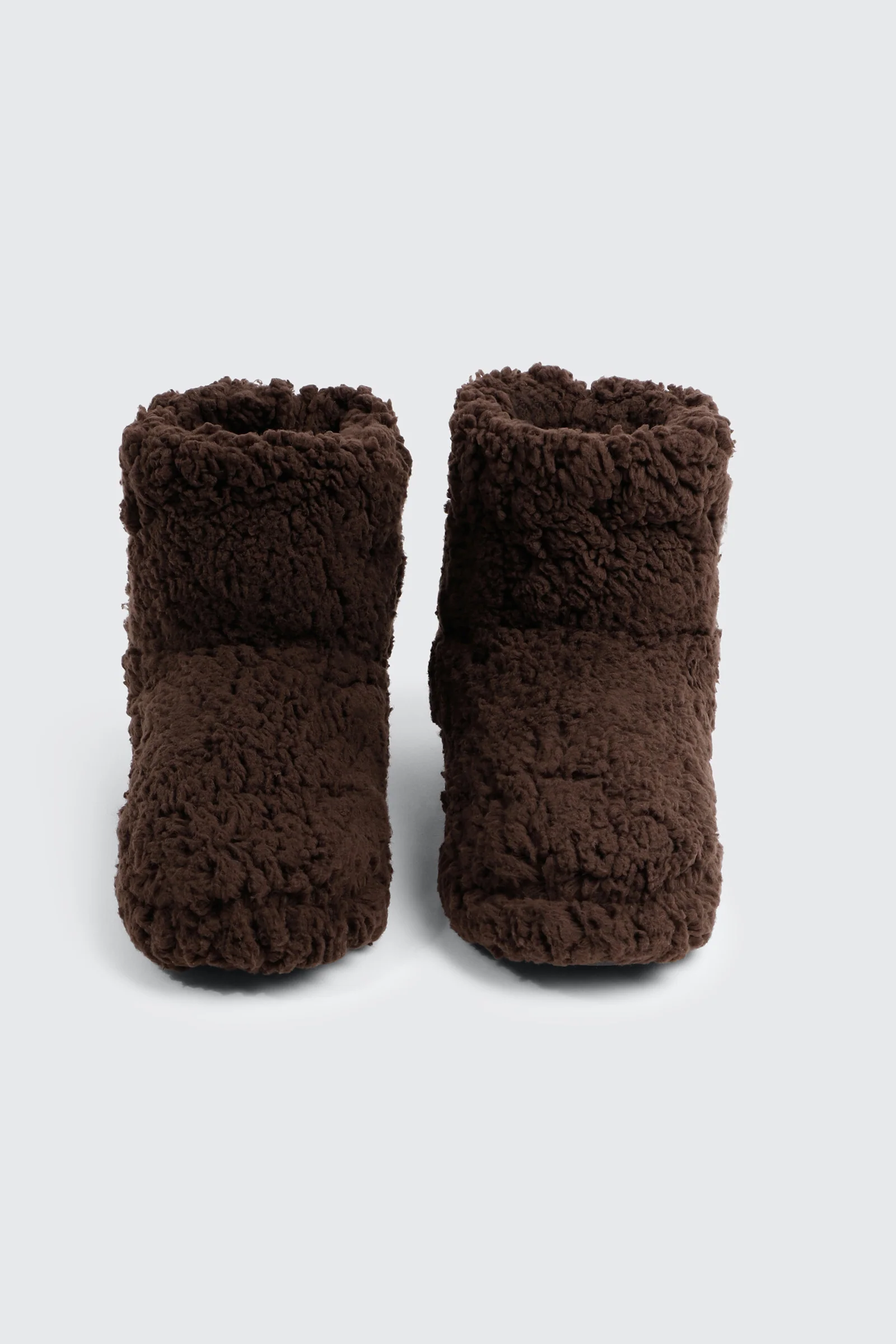 Berber Fleece Bootie Slippers - Image 4