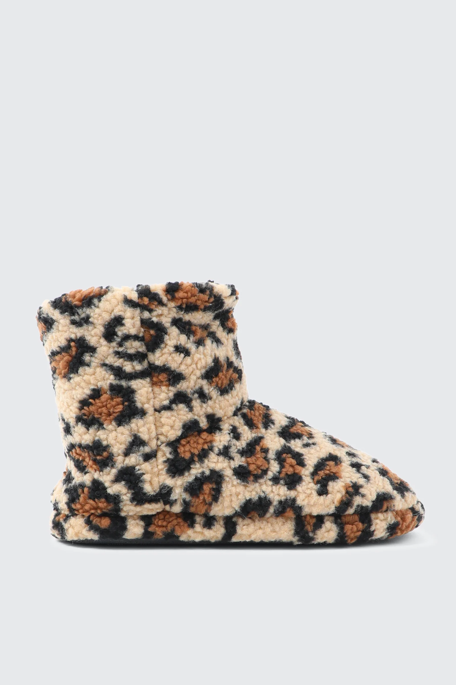 Berber Fleece Bootie Slippers