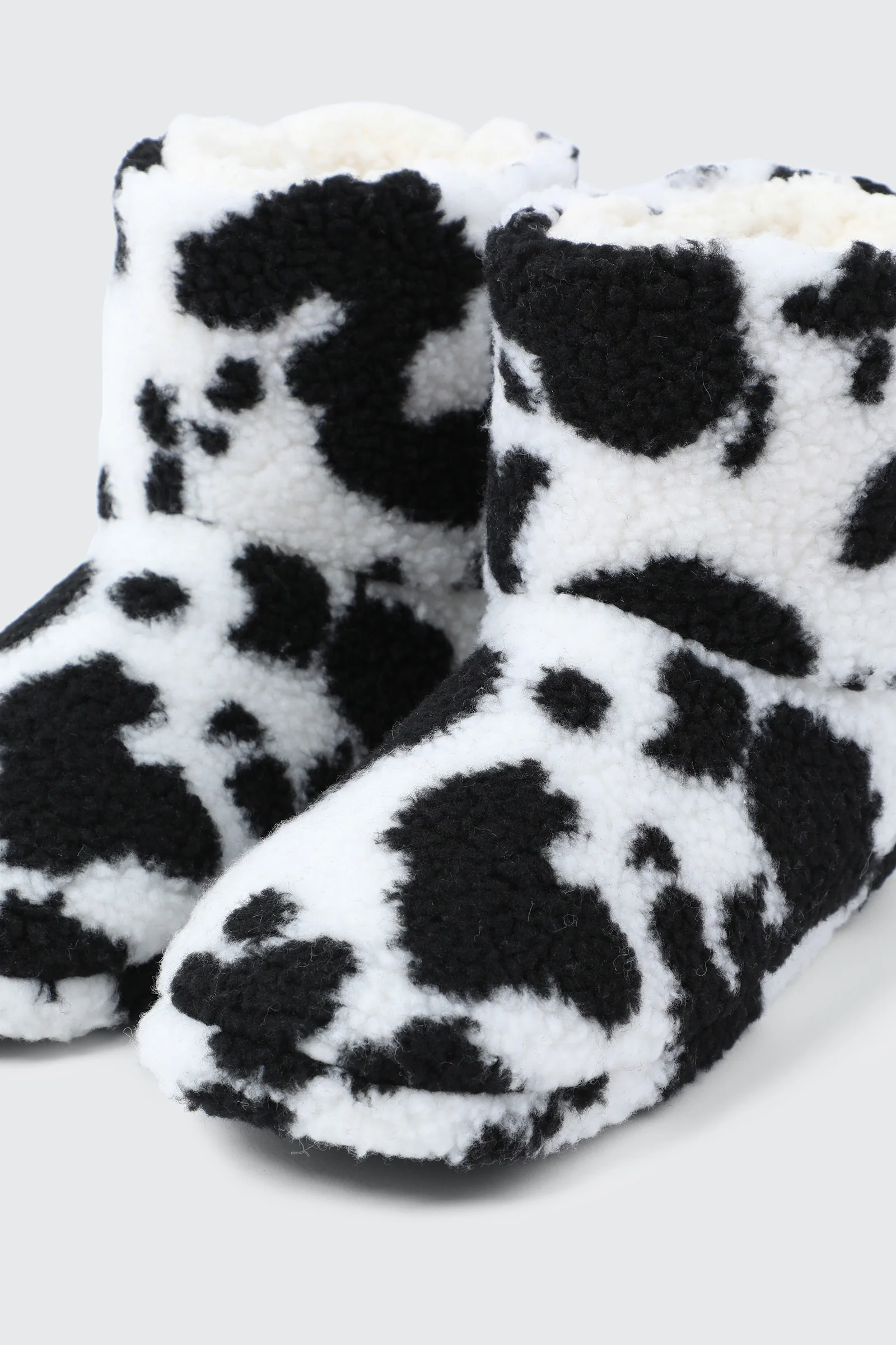 Berber Fleece Bootie Slippers - Image 2