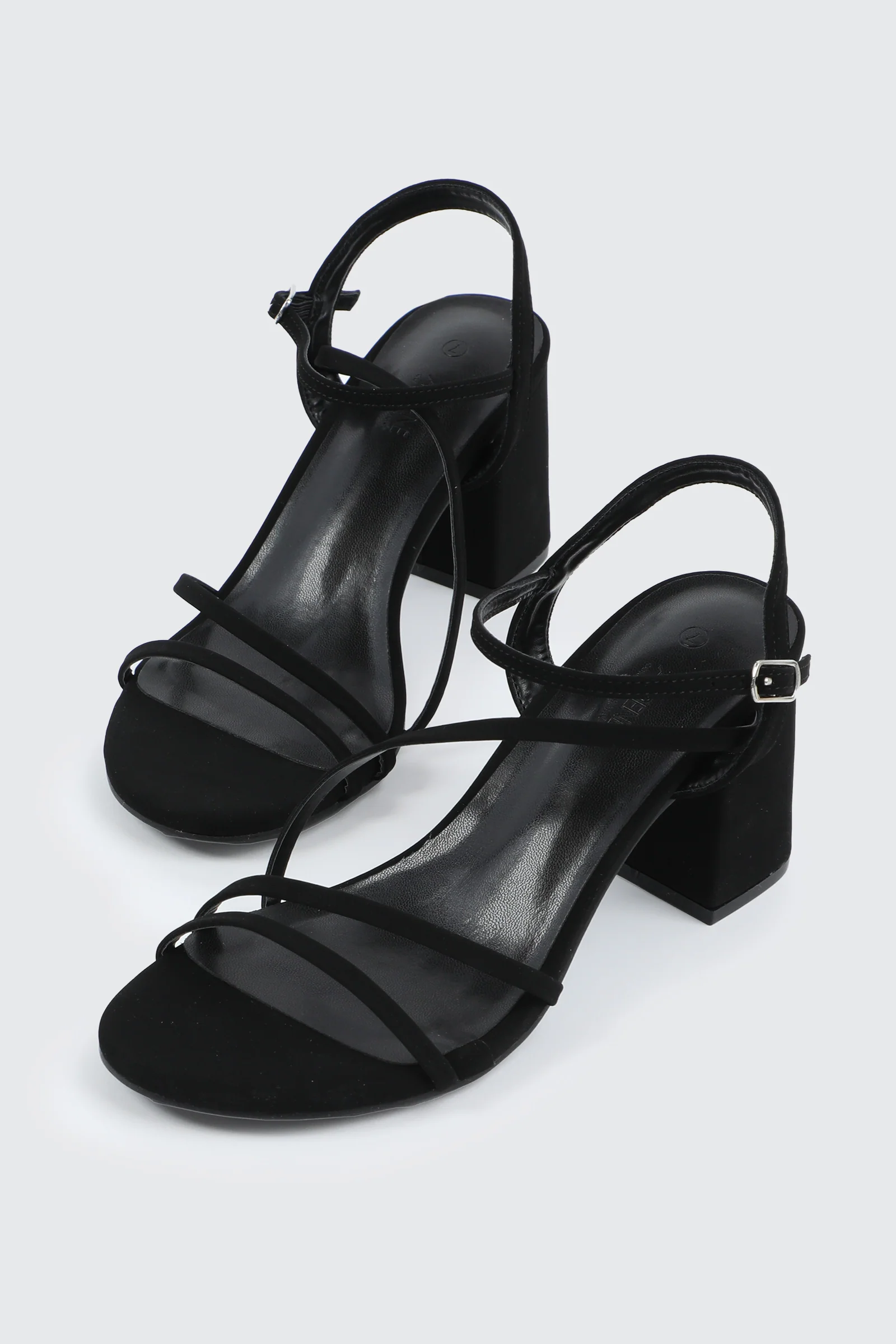 Block Heel Strappy Sandals - Image 2