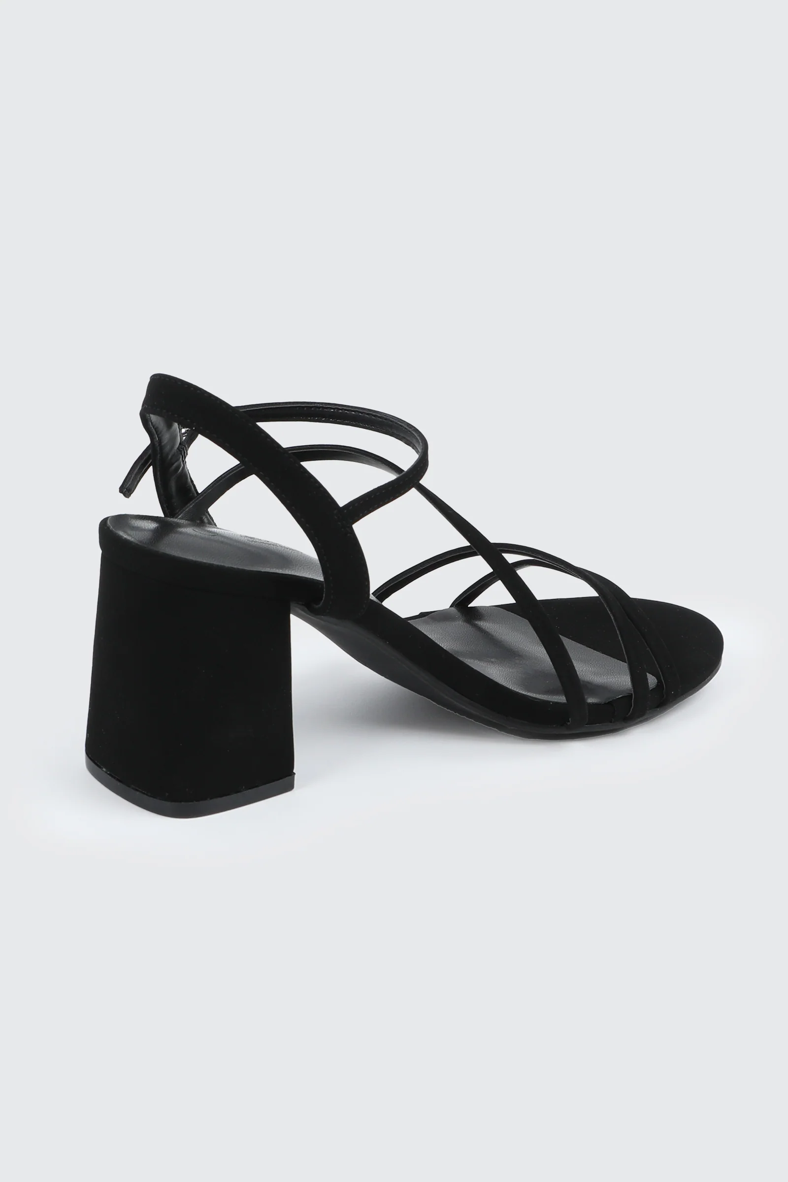 Block Heel Strappy Sandals - Image 3