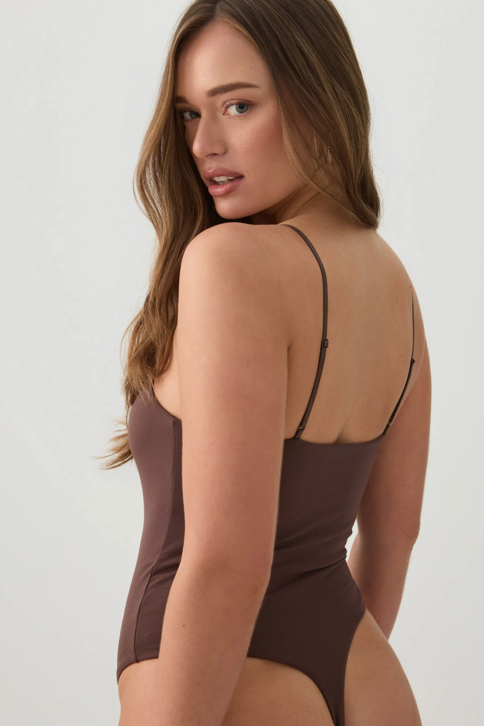 Bodysuit with Adjustable Spaghetti Straps - Image 4
