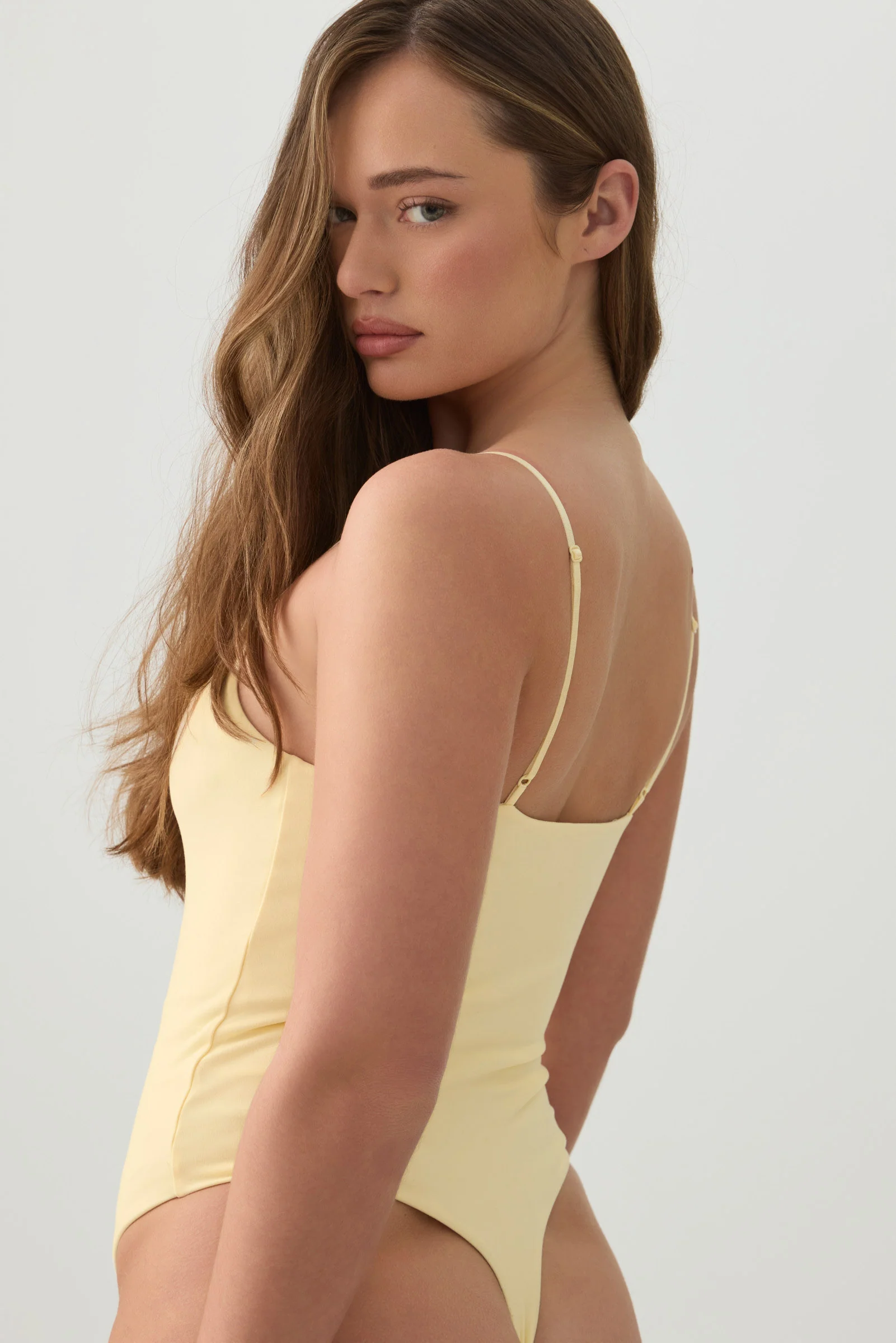 Bodysuit with Adjustable Spaghetti Straps - Image 4