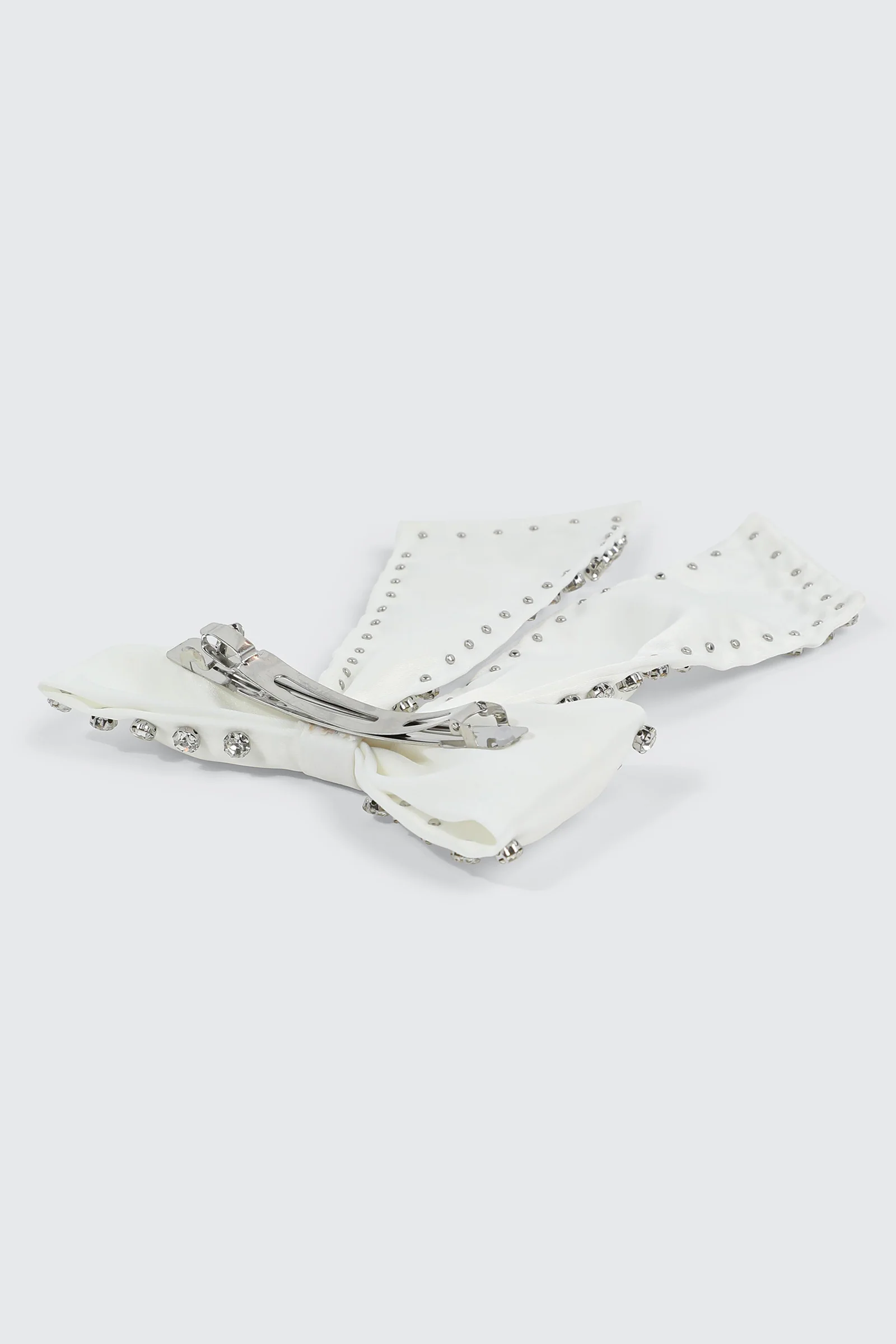 Bow Barrette with Crystals - Image 3