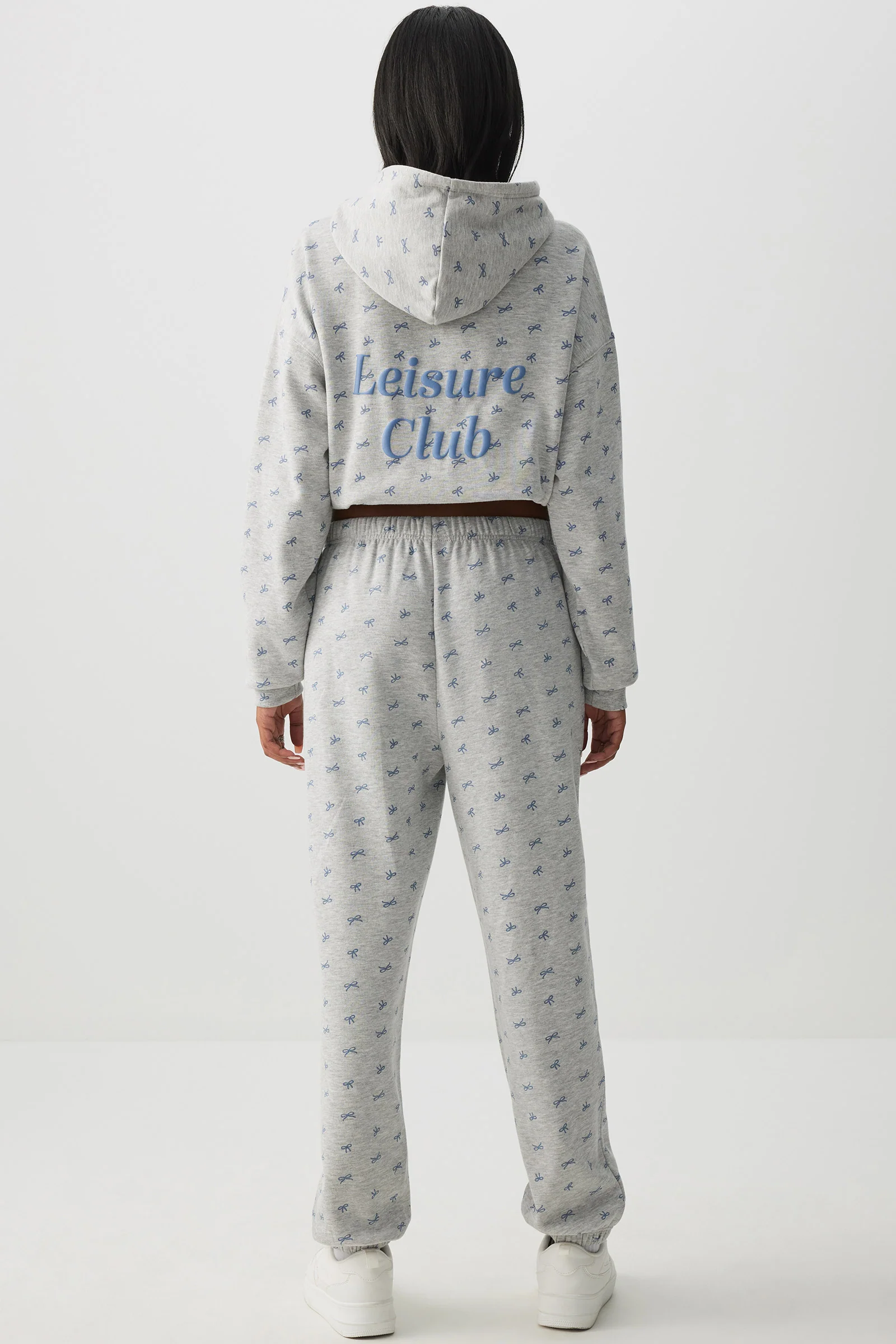 Bow Print Sweatpants - Image 4